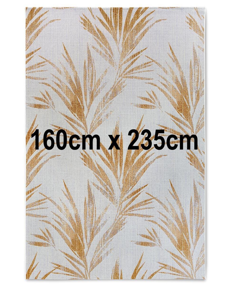 Villeroy & Boch In- & Outdoor Teppich Leonie Creme Gold 160cm x 235cm