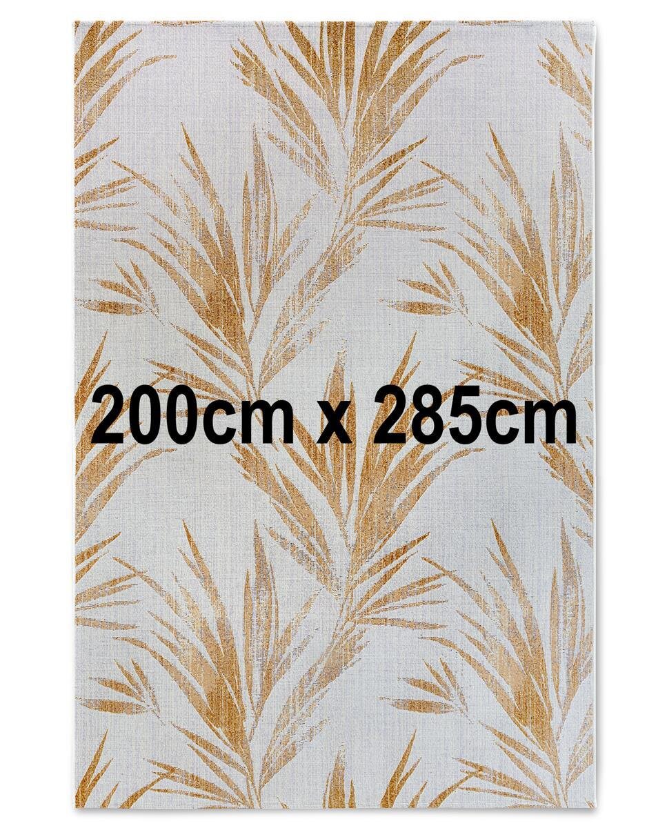 Villeroy & Boch In- & Outdoor Teppich Leonie Creme Gold 200cm x 285cm