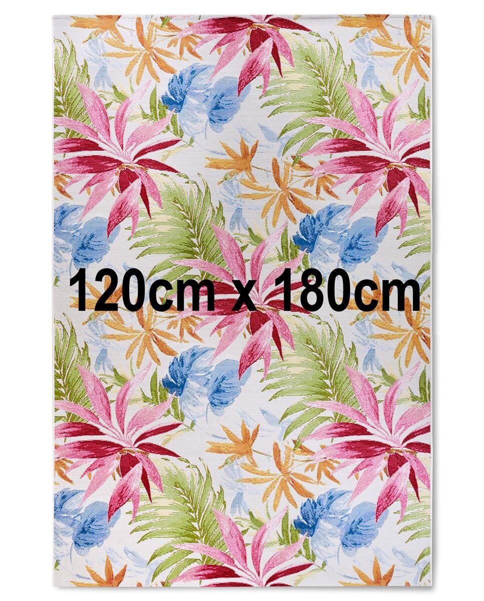 Villeroy & Boch In- & Outdoor Teppich Victor Creme Bunt 120cm x 180cm