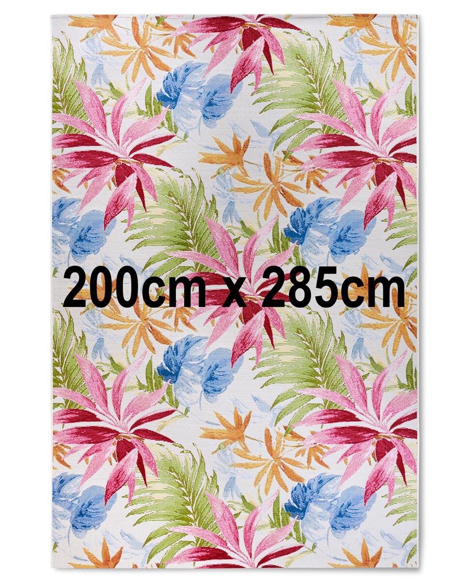 Villeroy & Boch In- & Outdoor Teppich Victor Creme Bunt 200cm x 285cm