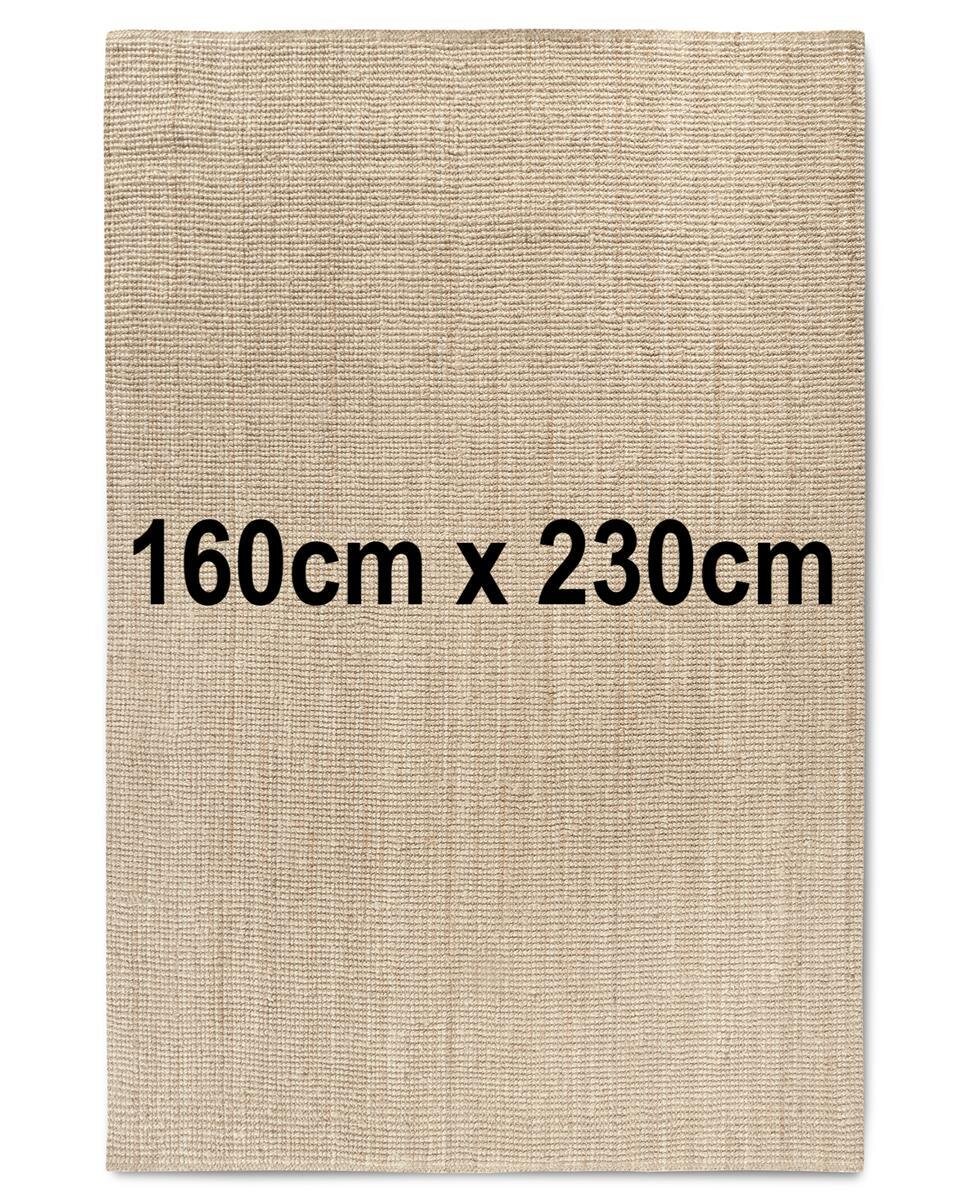 Villeroy & Boch Jute Teppich Rosalie Natur Weiß 160cm x 230cm