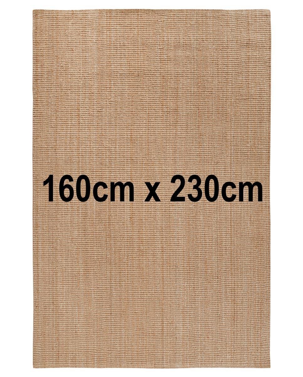 Villeroy & Boch Jute Teppich Rosalie Natur Gold 160cm x 230cm