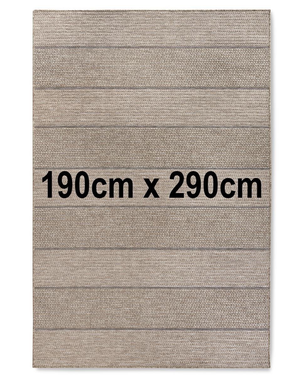Villeroy & Boch In- & Outdoor Teppich Isabella Natur Braun 190cm x 290cm