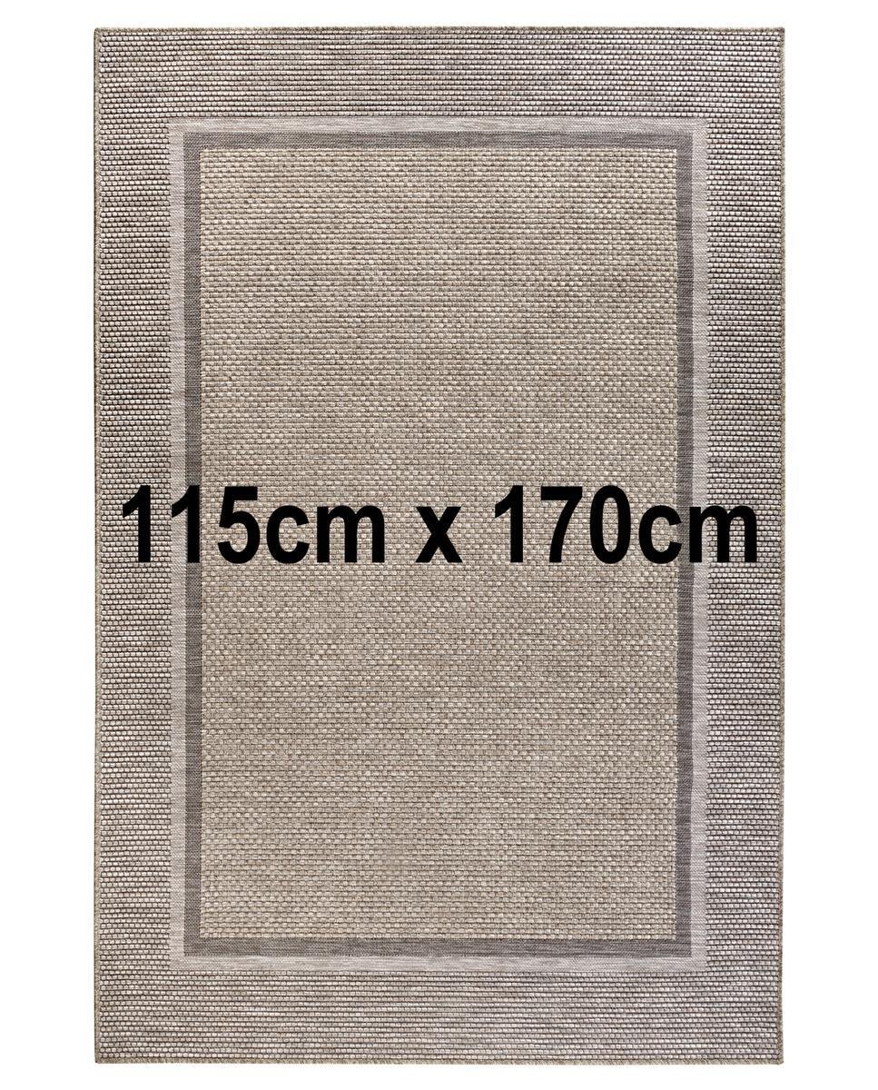 Villeroy & Boch In- & Outdoor Teppich Luitwin Natur Braun 115cm x 170cm