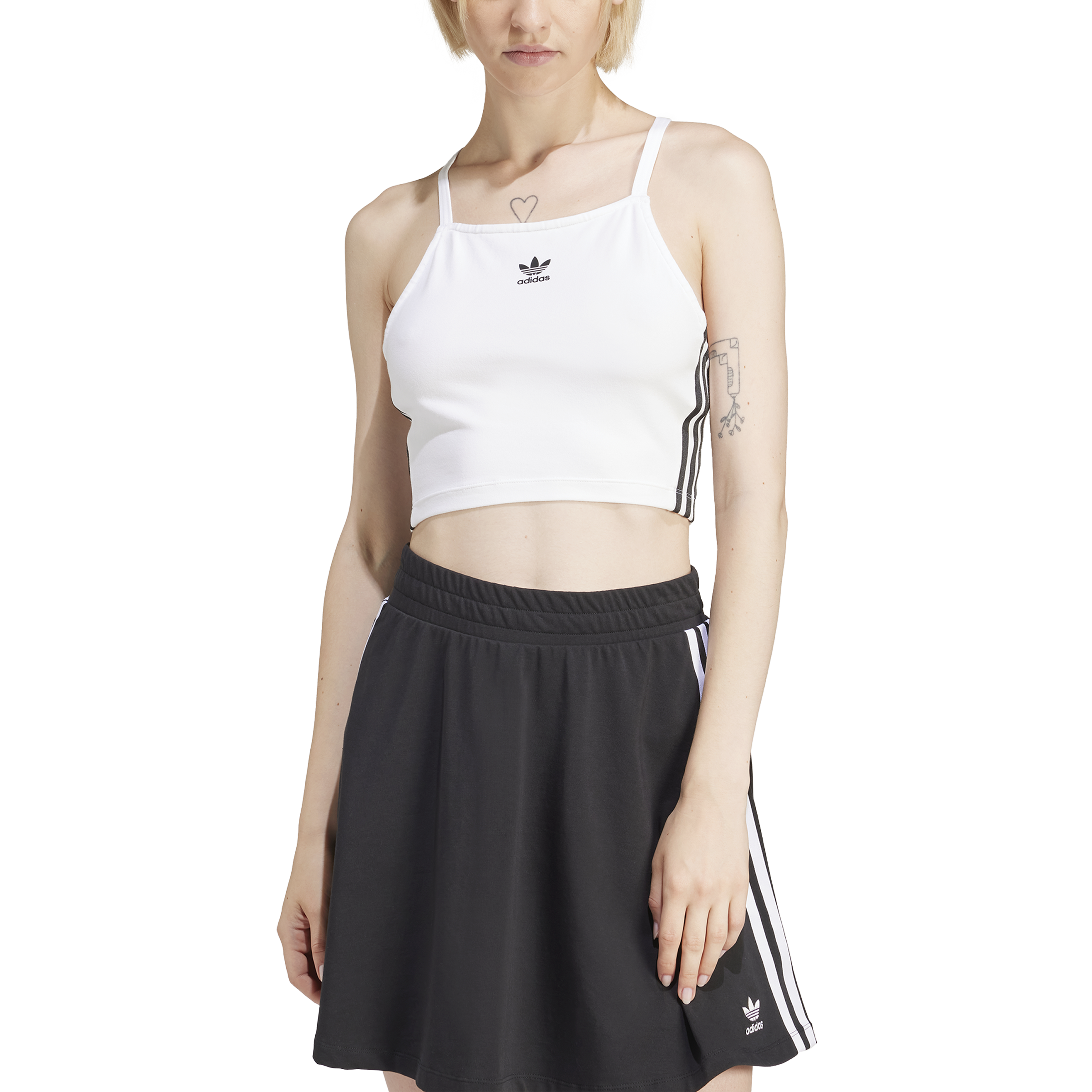 adidas Originals 3 Stripes Crop
