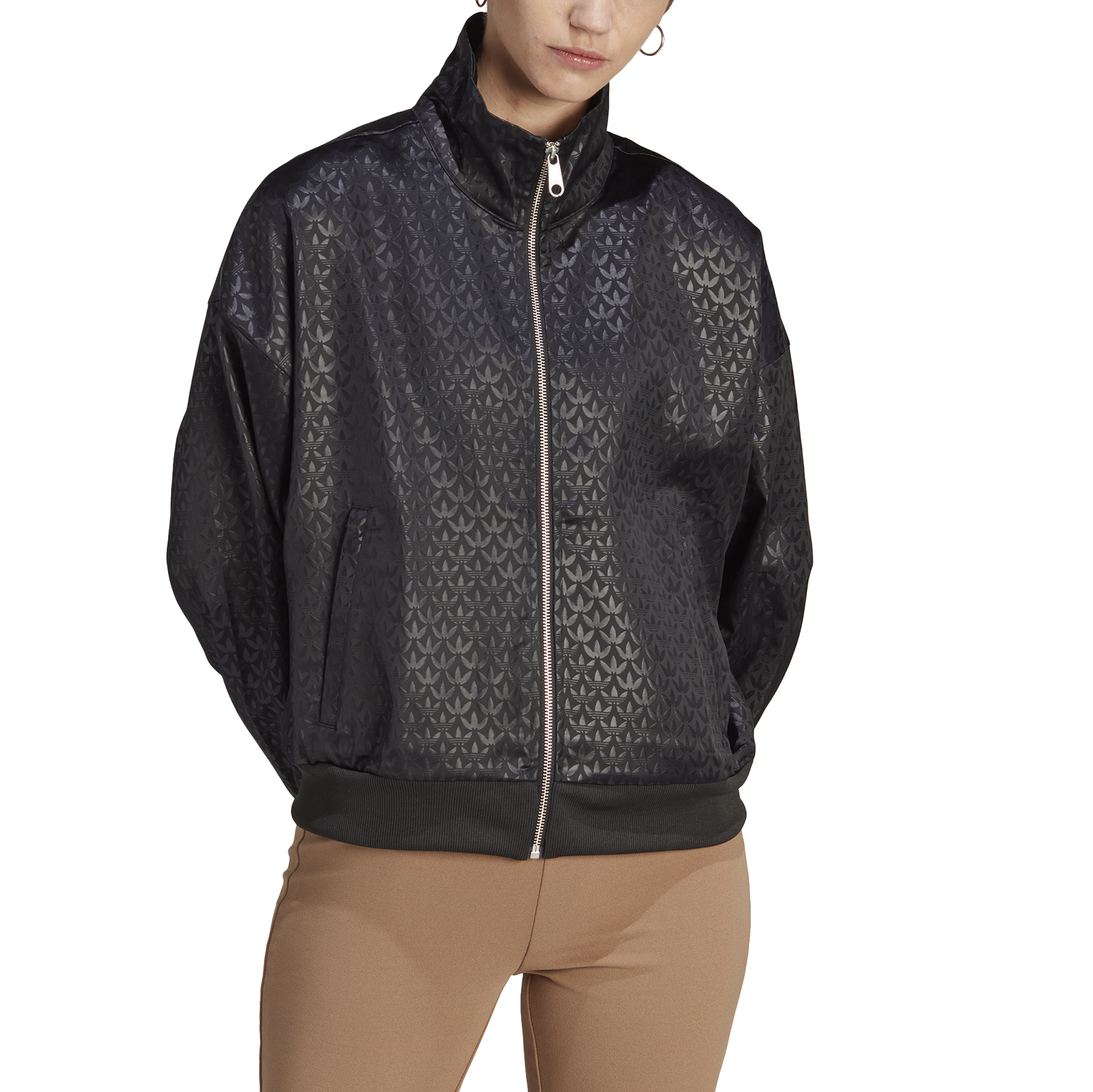 adidas Originals Monogram Satin Jacket