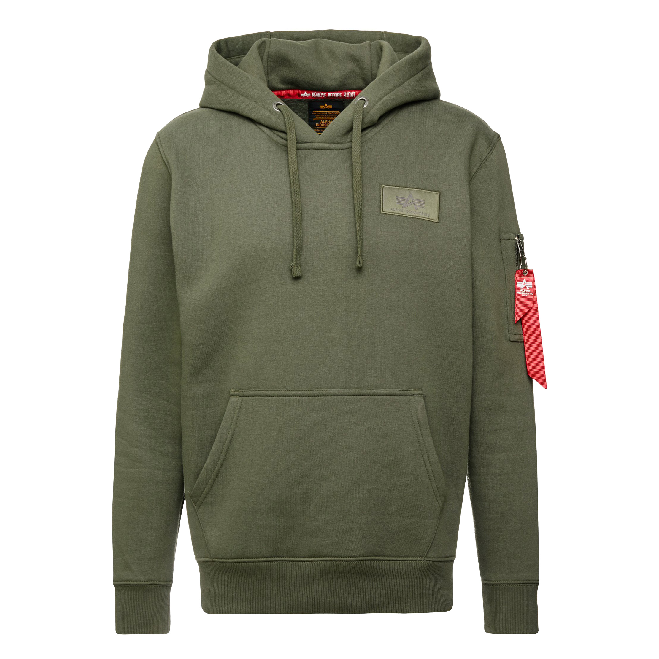 Alpha Back Print Hoodie
