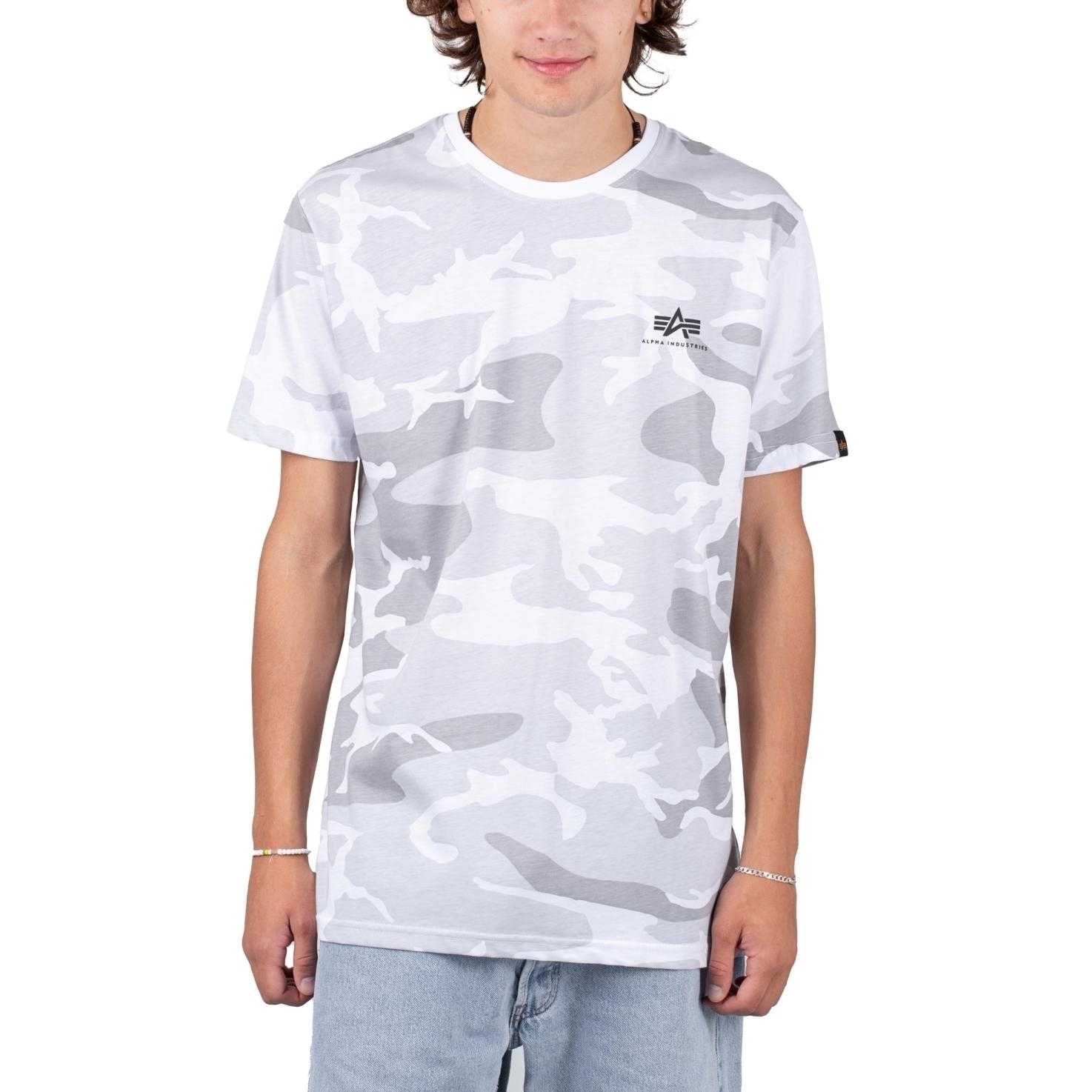 Alpha Industries Backprint Camo Tee