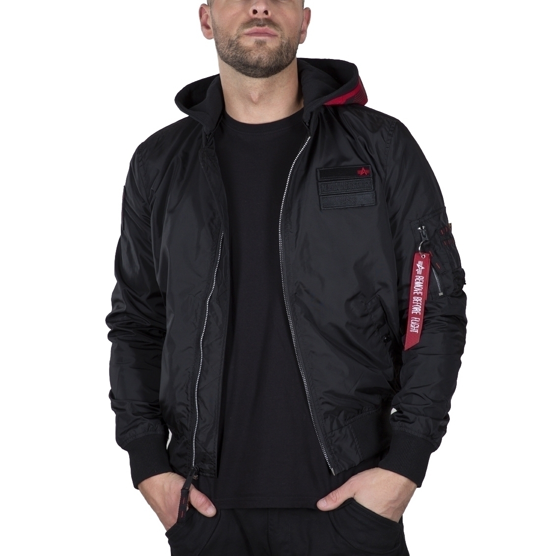 Alpha Industries MA-1 TT Hood Custom Jacket