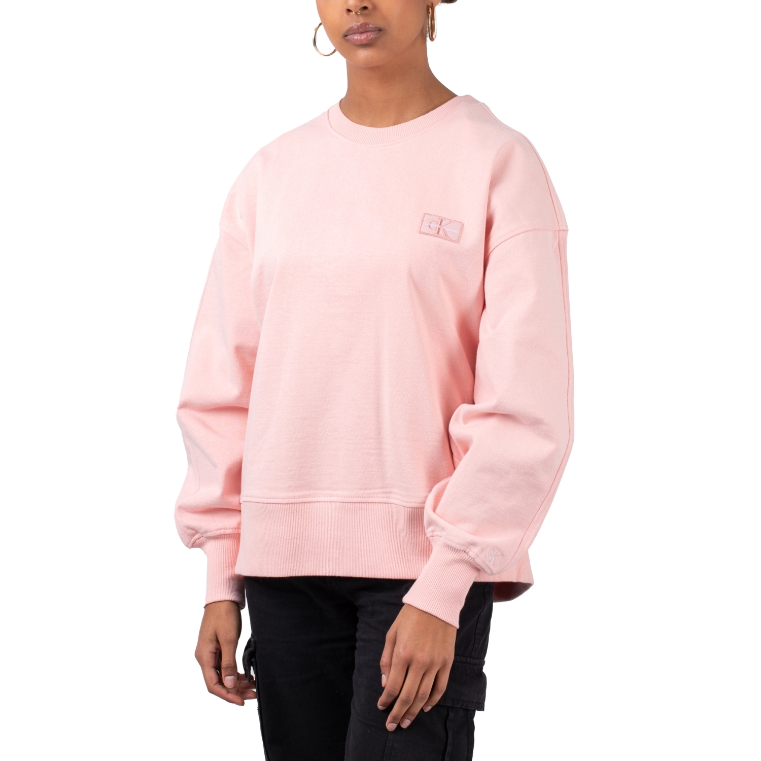 Calvin Klein Badge Oversized Crew