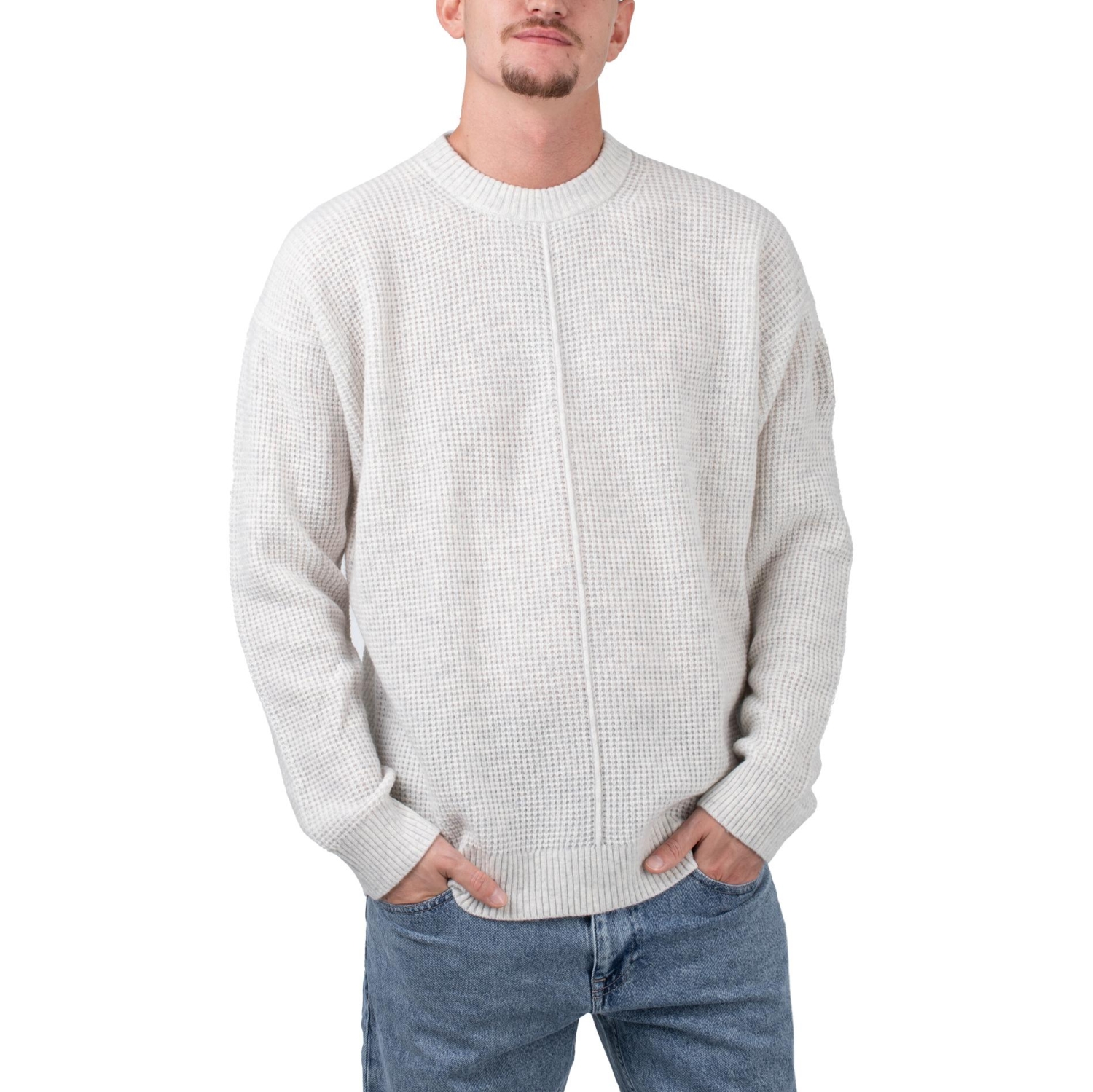 Calvin Klein Badge Waffle Sweater