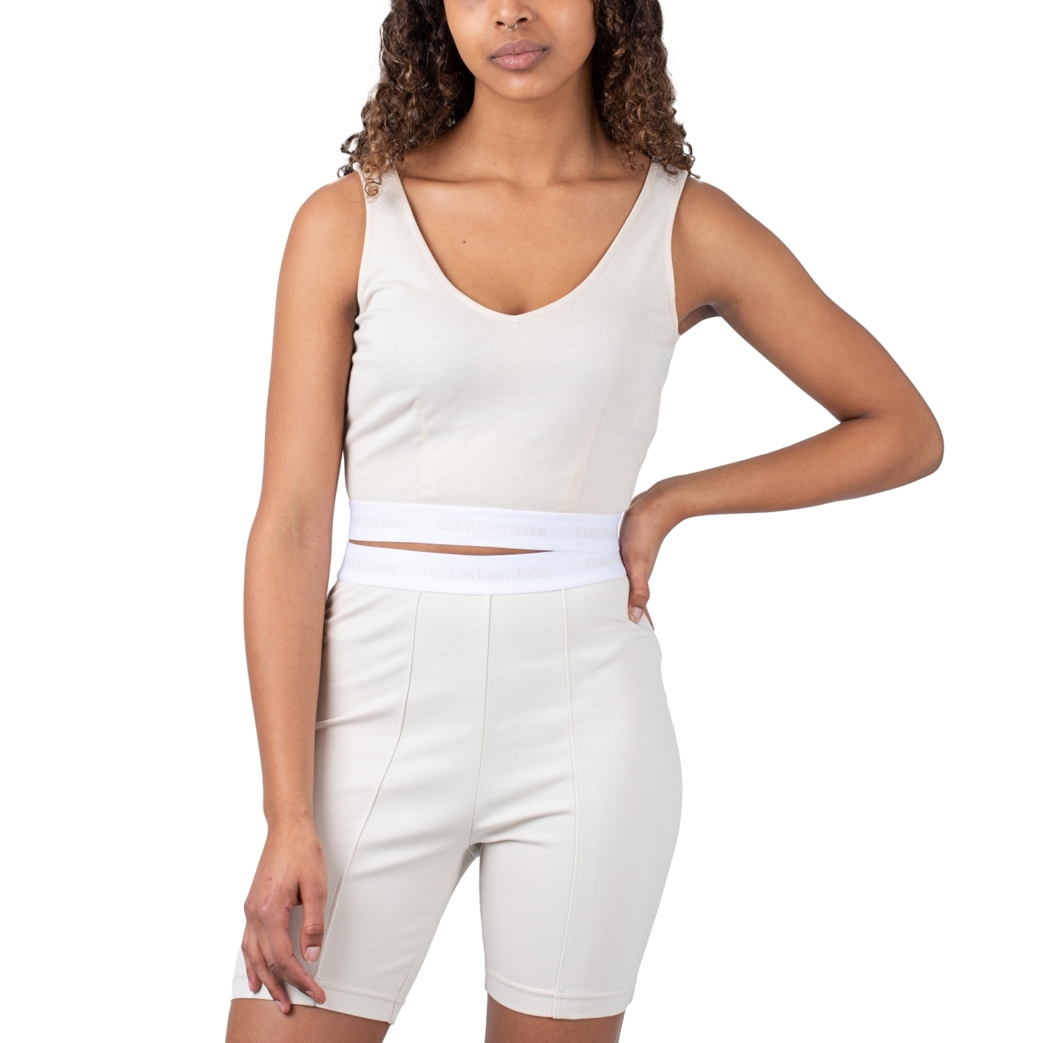 Calvin Klein Contrast Tape Milano Top