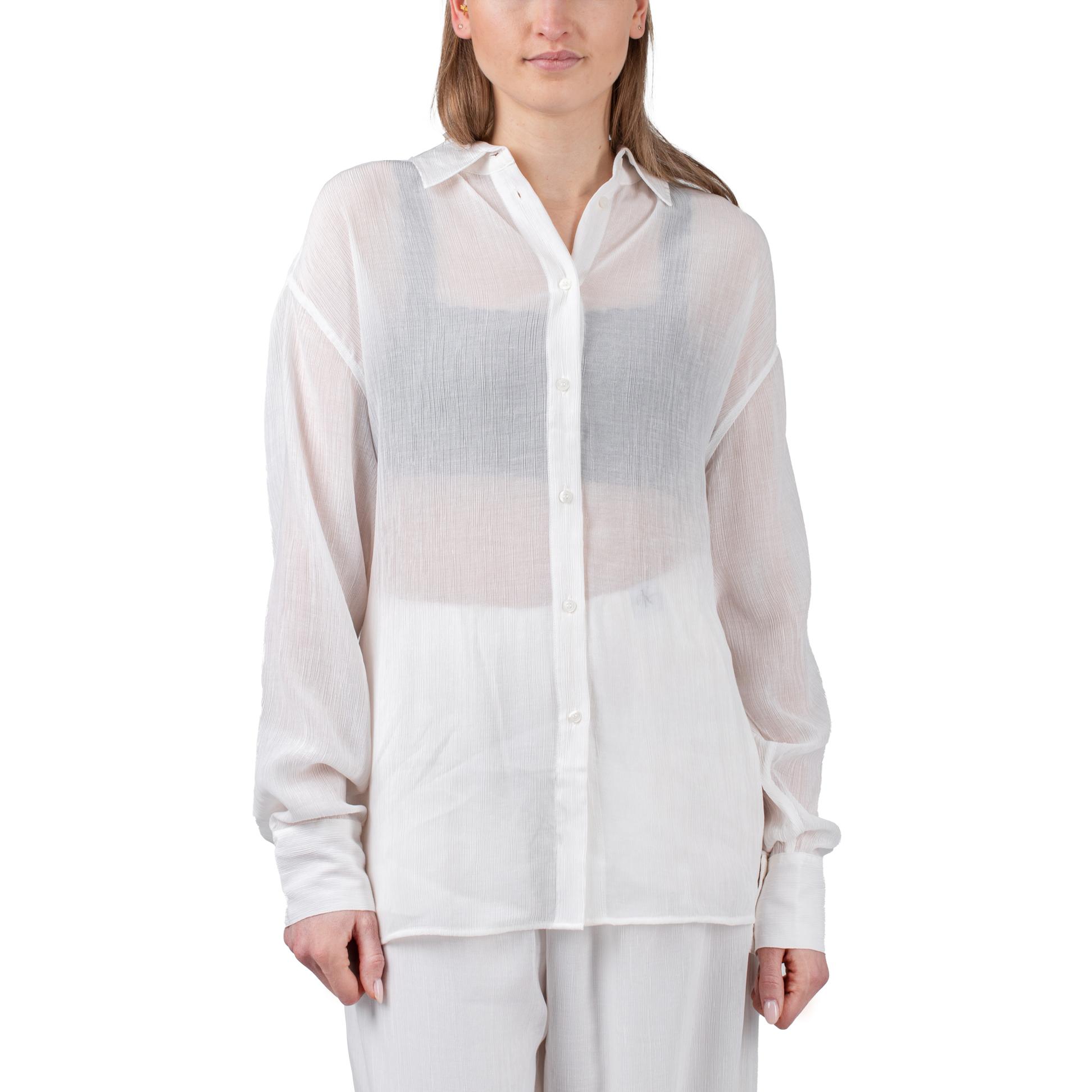 Calvin Klein Crinkle Tie Detail Shirt