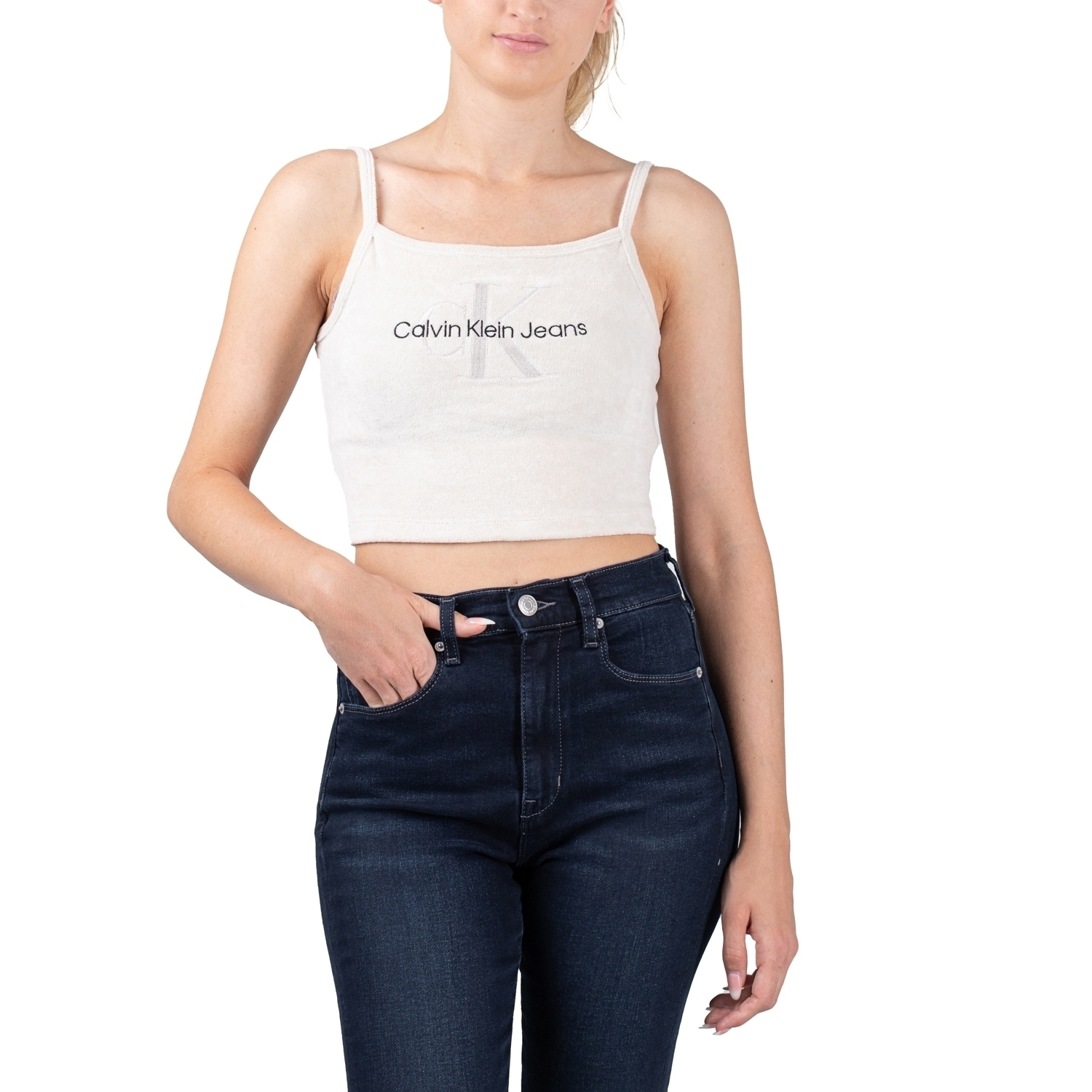 Calvin Klein Frottee Top