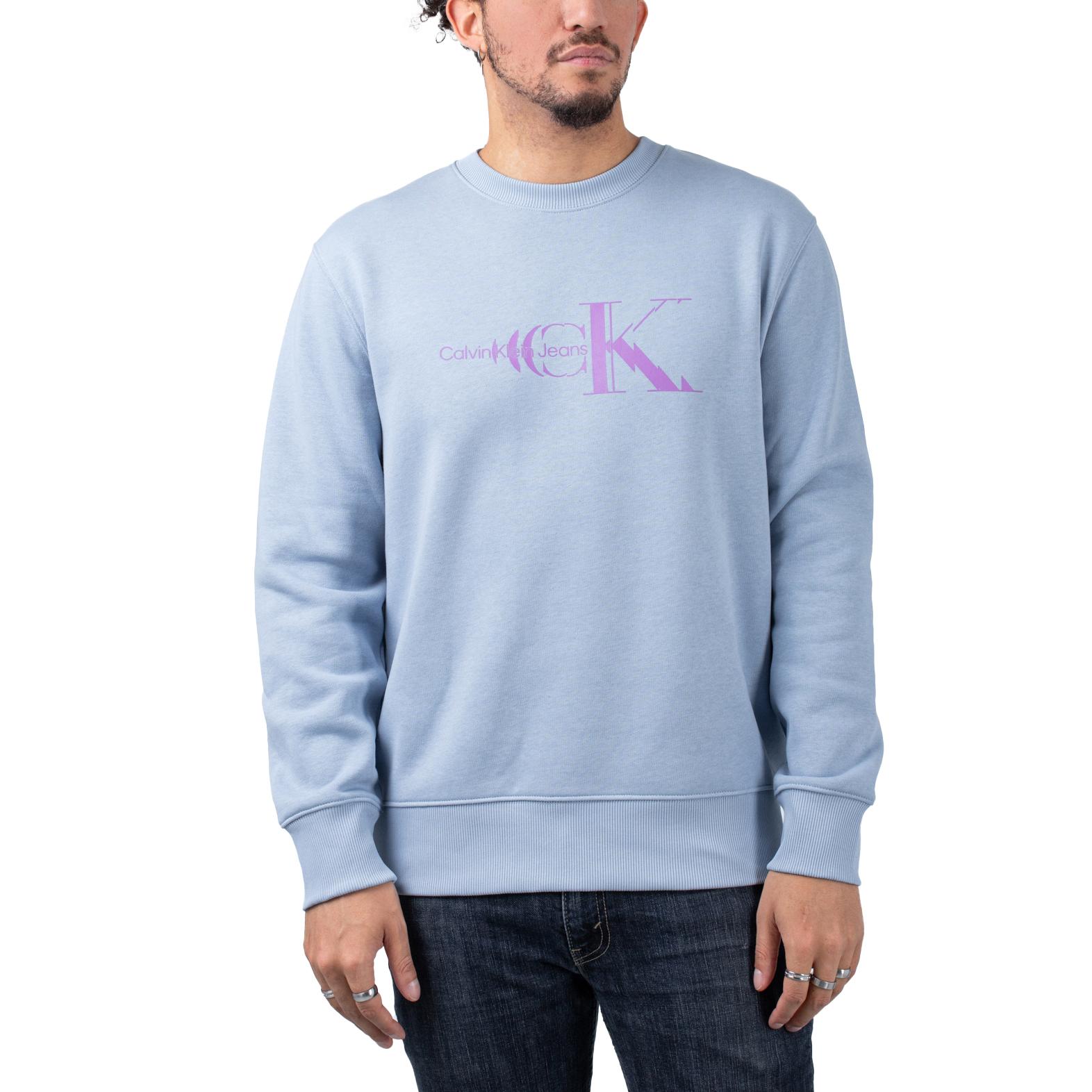 Calvin Klein Glitched Monologo Crew