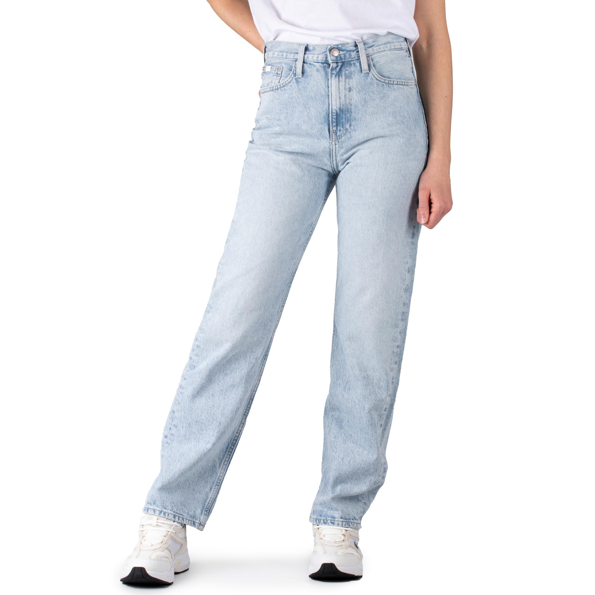 Calvin Klein High Rise Straight Jeans
