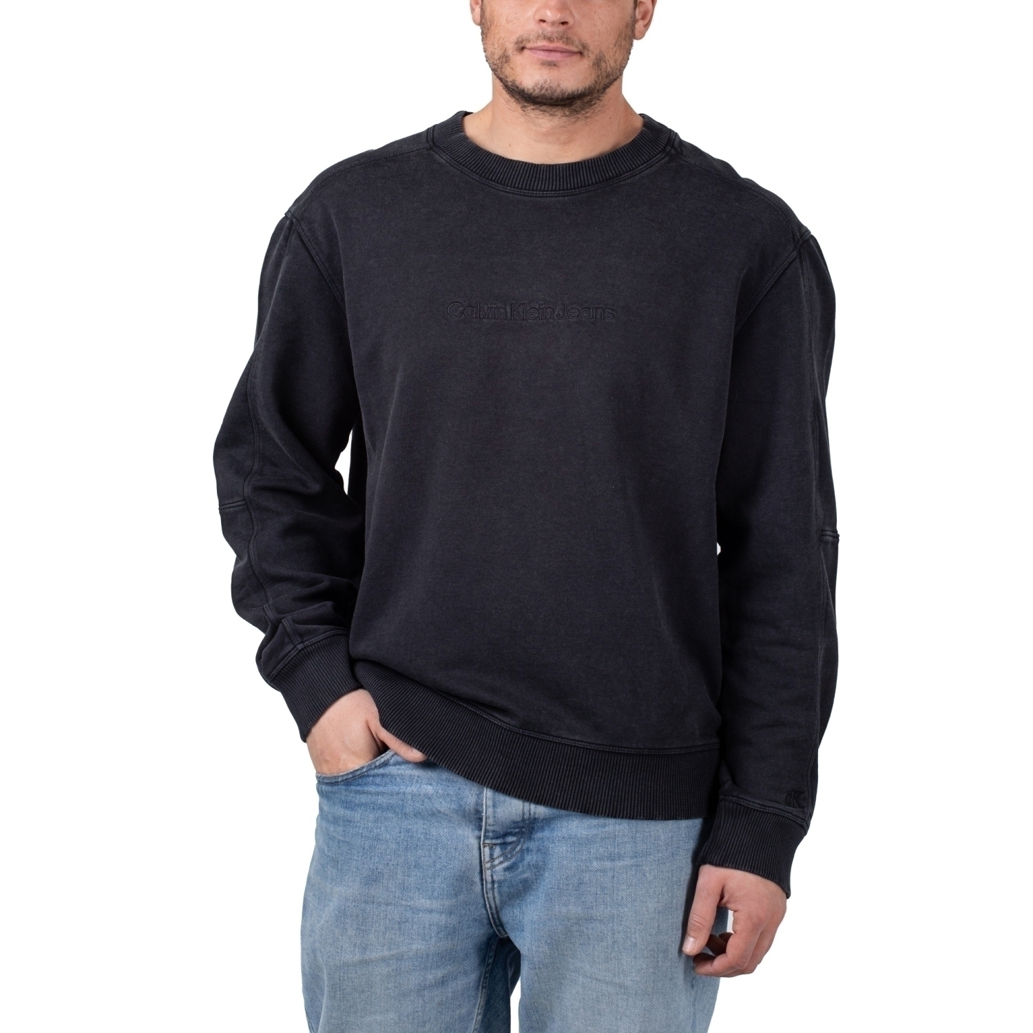 Calvin Klein Insitutional Washed Crew Neck