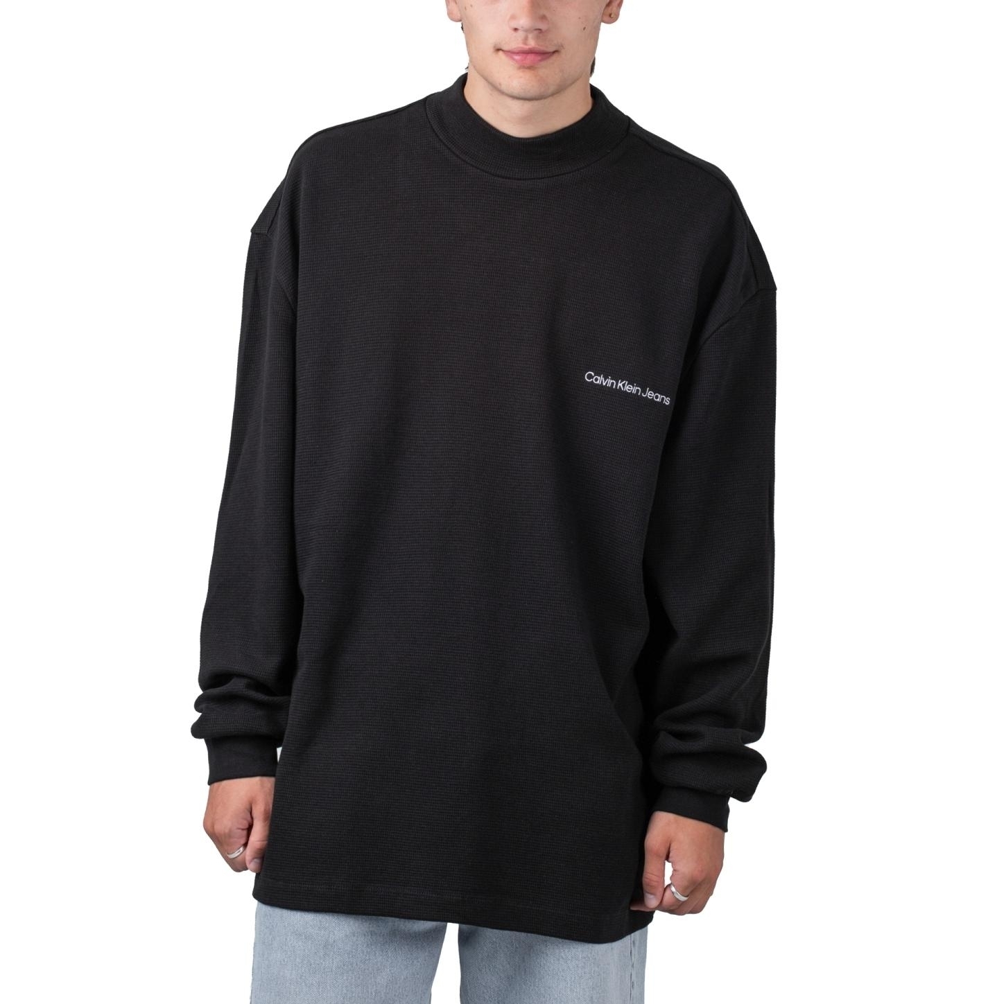 Calvin Klein Institutional Waffel Longsleeve Mockneck