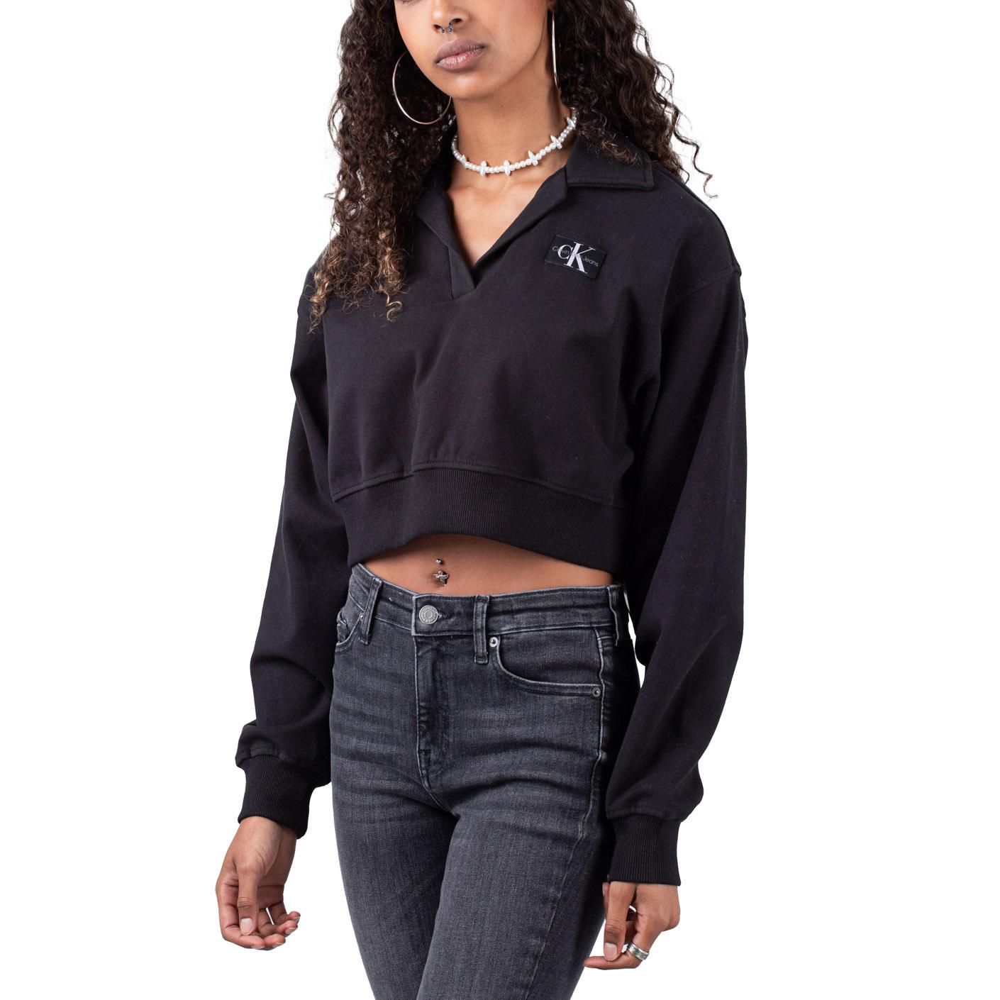 Calvin Klein Label Polo Collar