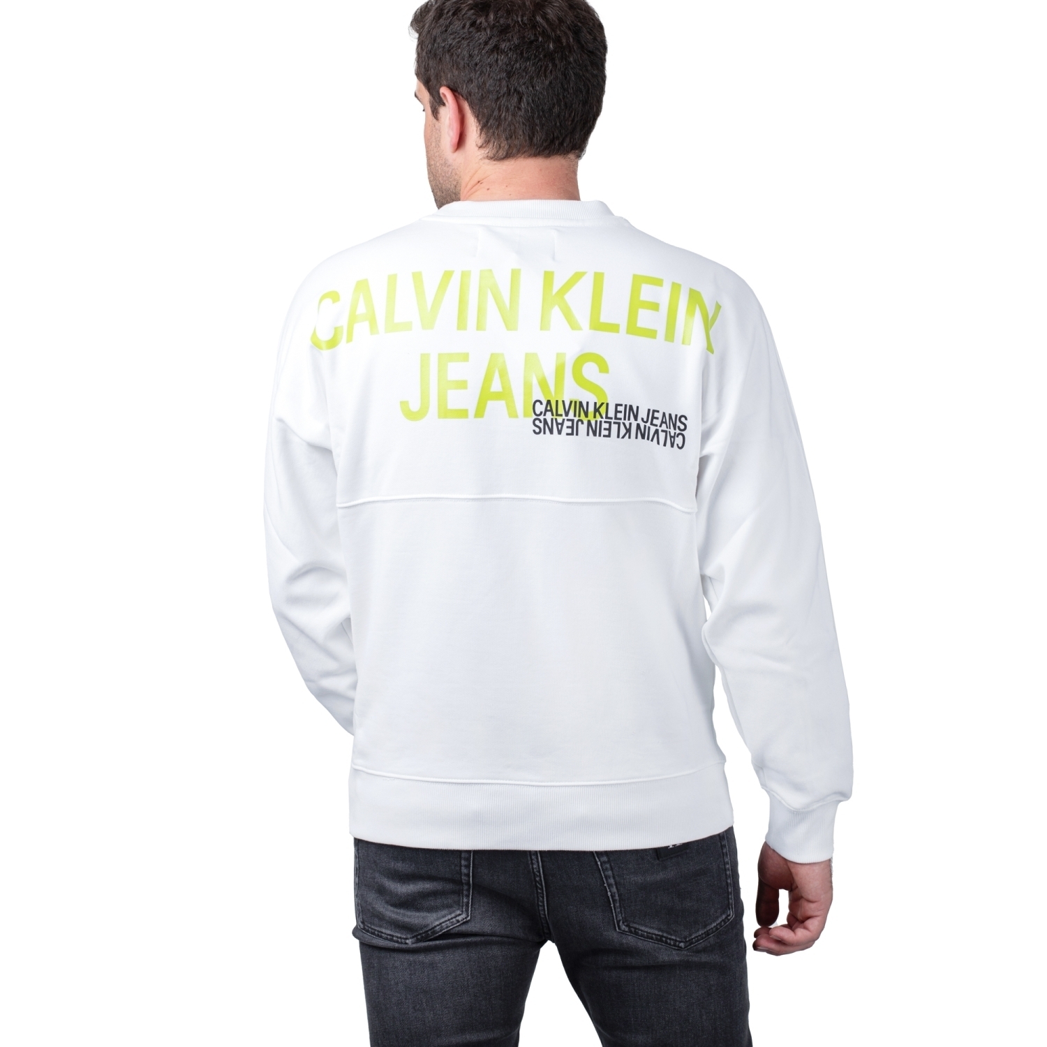 Calvin Klein Noise Multi Graphic Crew