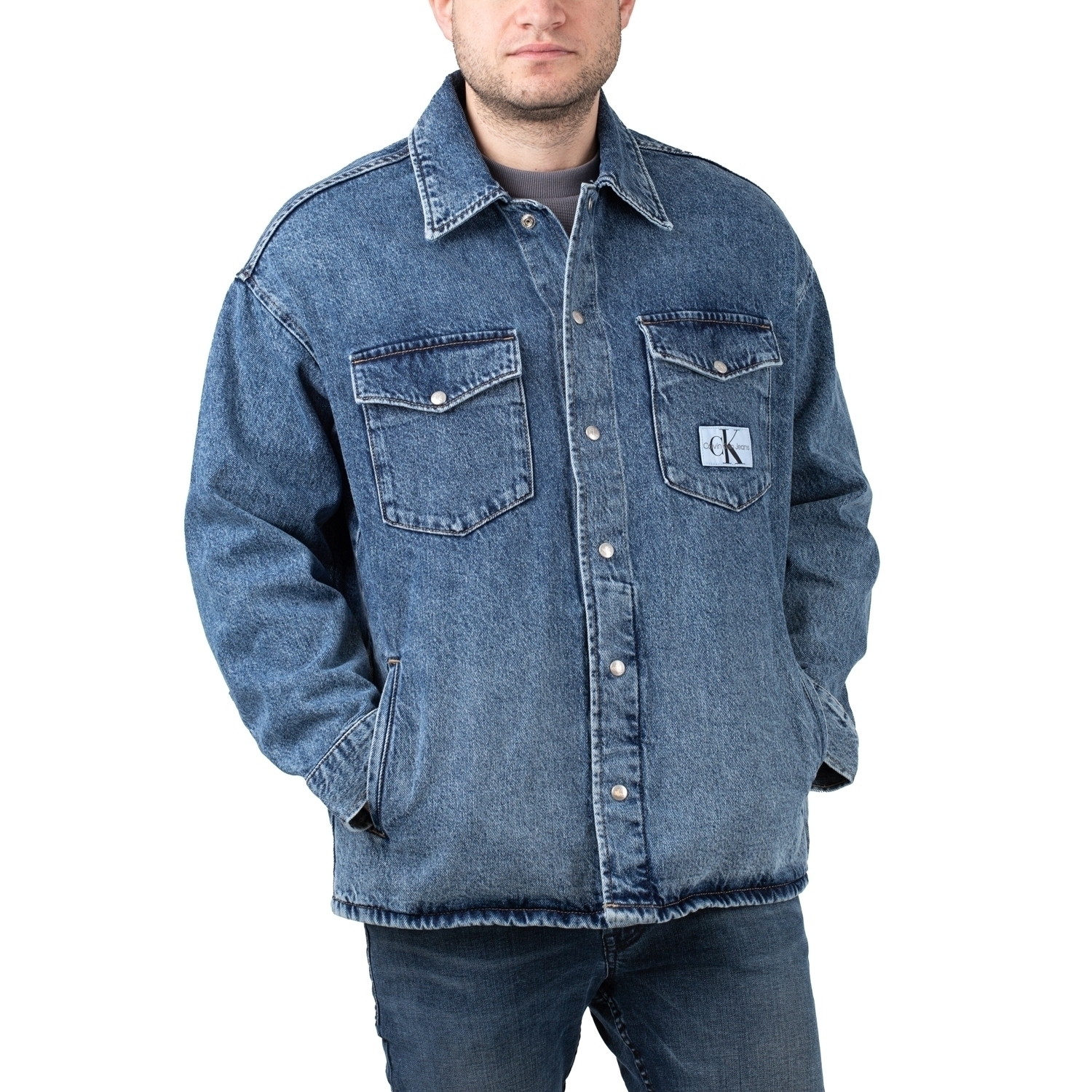 Calvin Klein Oversized Shirt Jacket