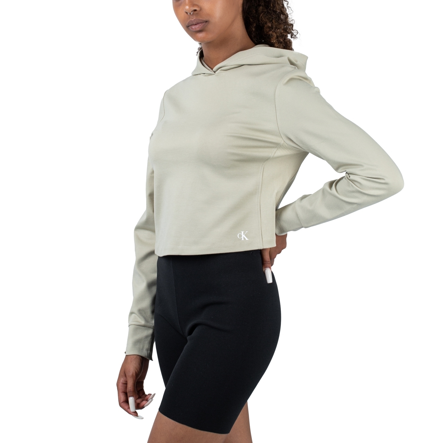 Calvin Klein Rib Mix Hoodie