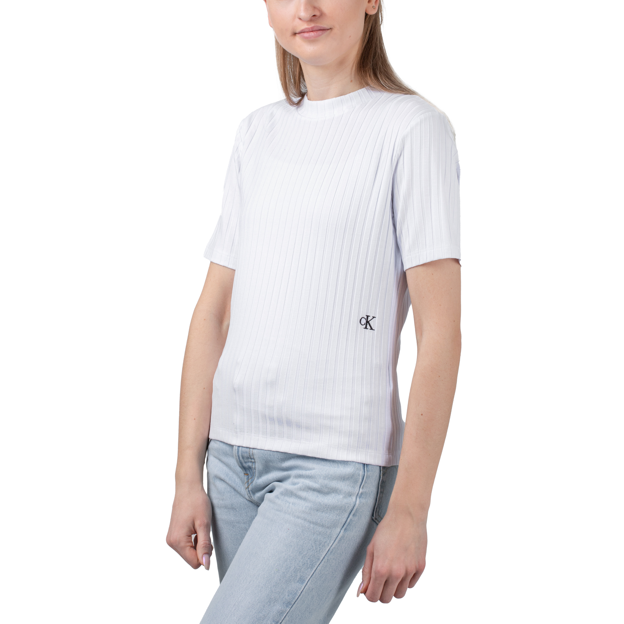 Calvin Klein Rib Short Sleeve Tee
