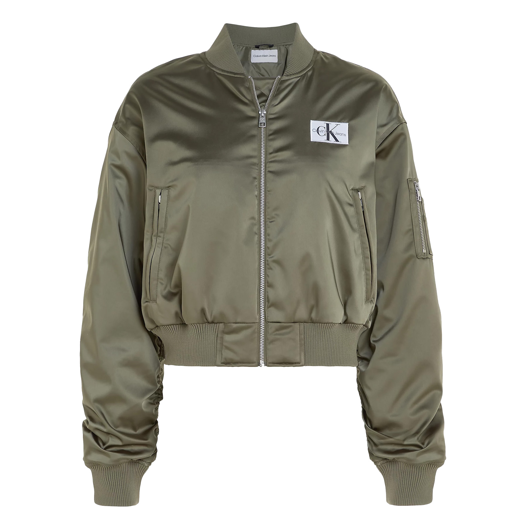 Calvin Klein Satin Bomber