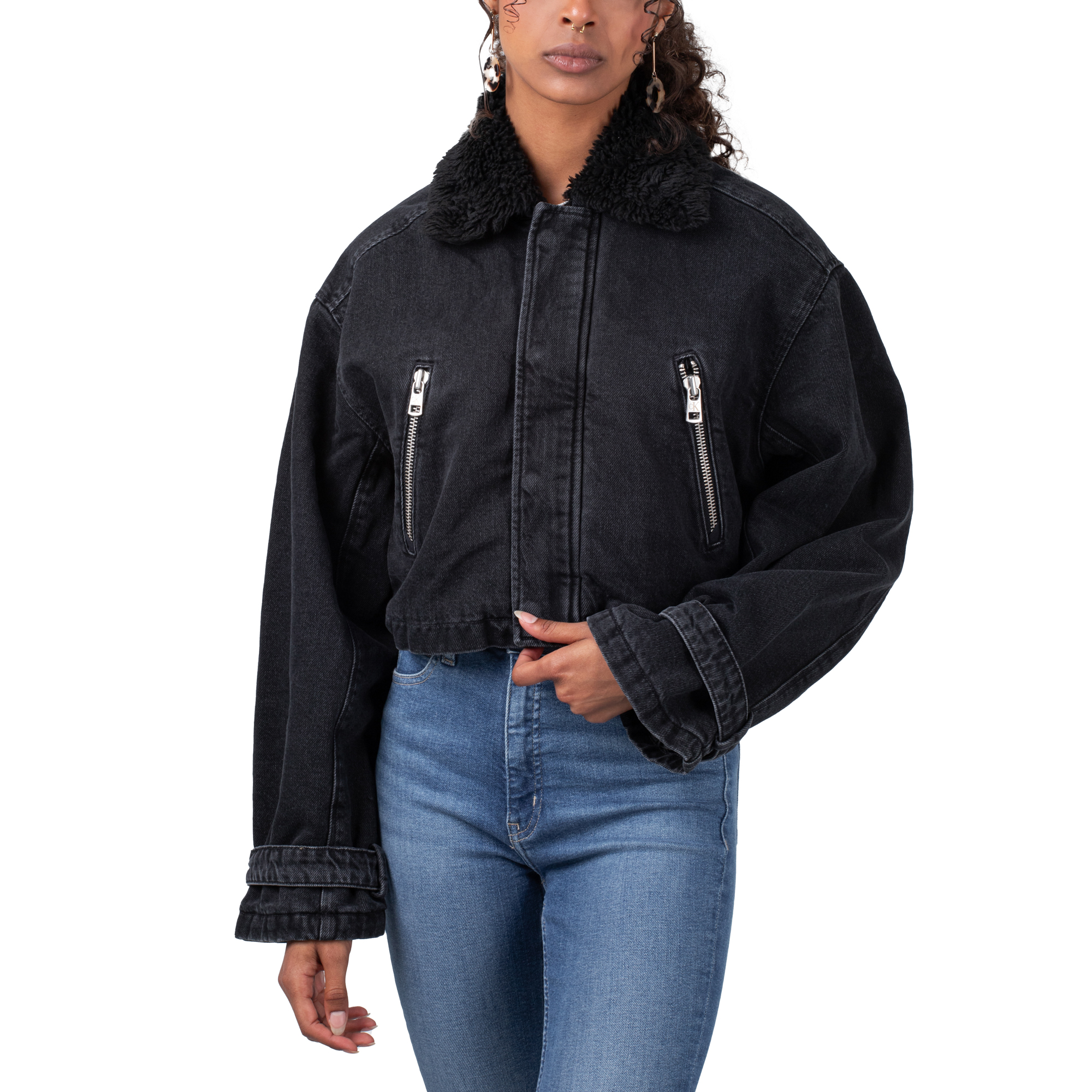 Calvin Klein Sherpa Denim Jacket