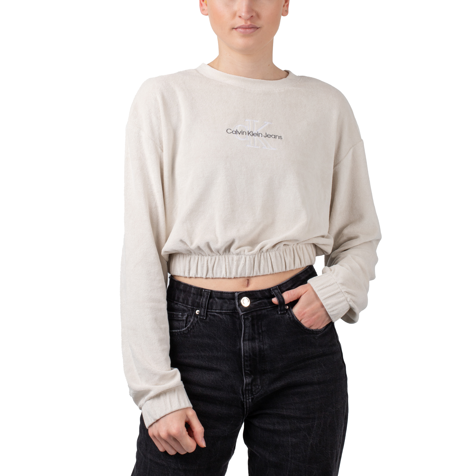 Calvin Klein Towelling Crew