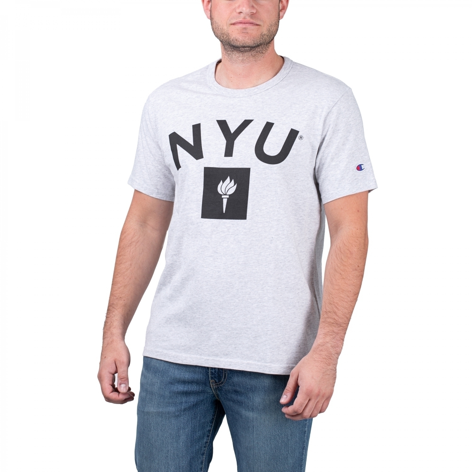 Champion Crewneck NYU-University Tee