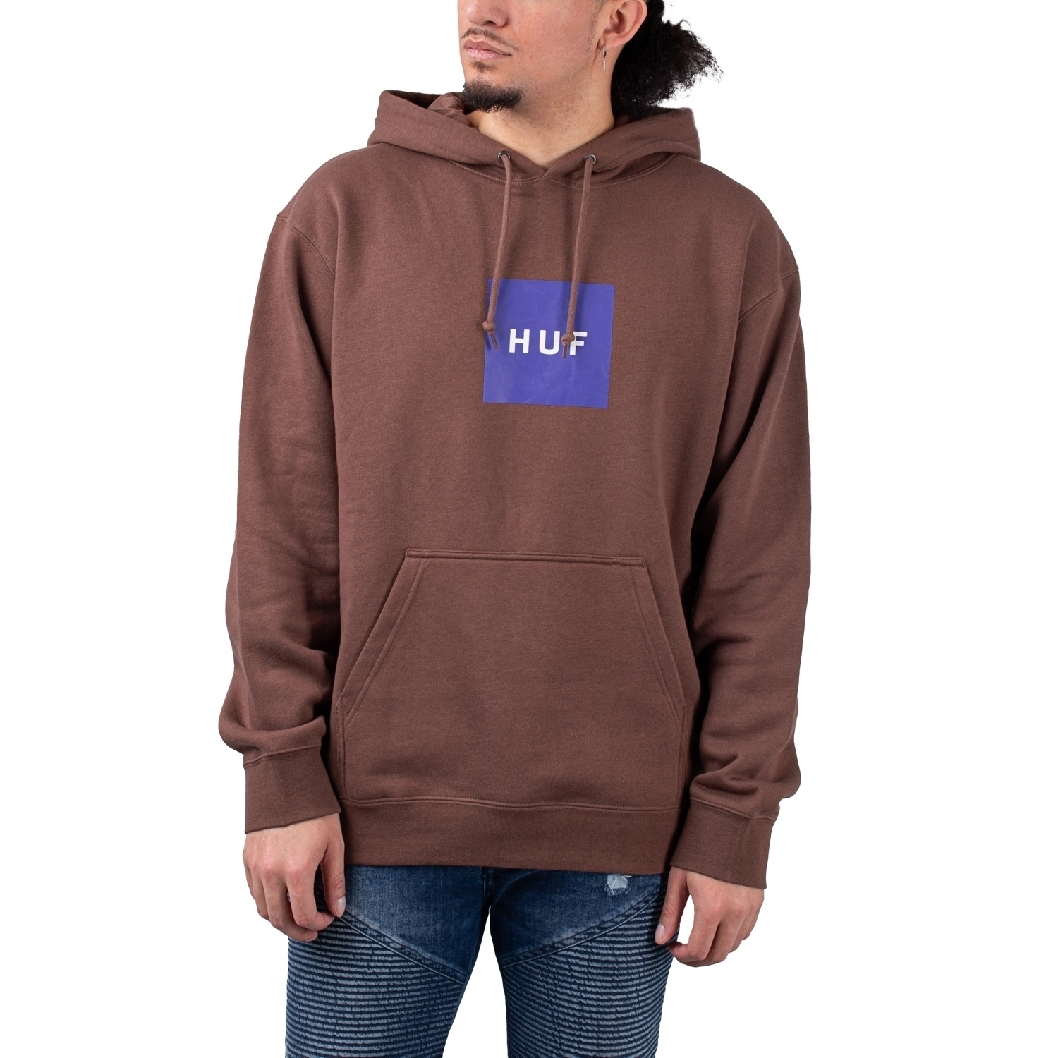 HUF Essentials Box Logo Hoodie