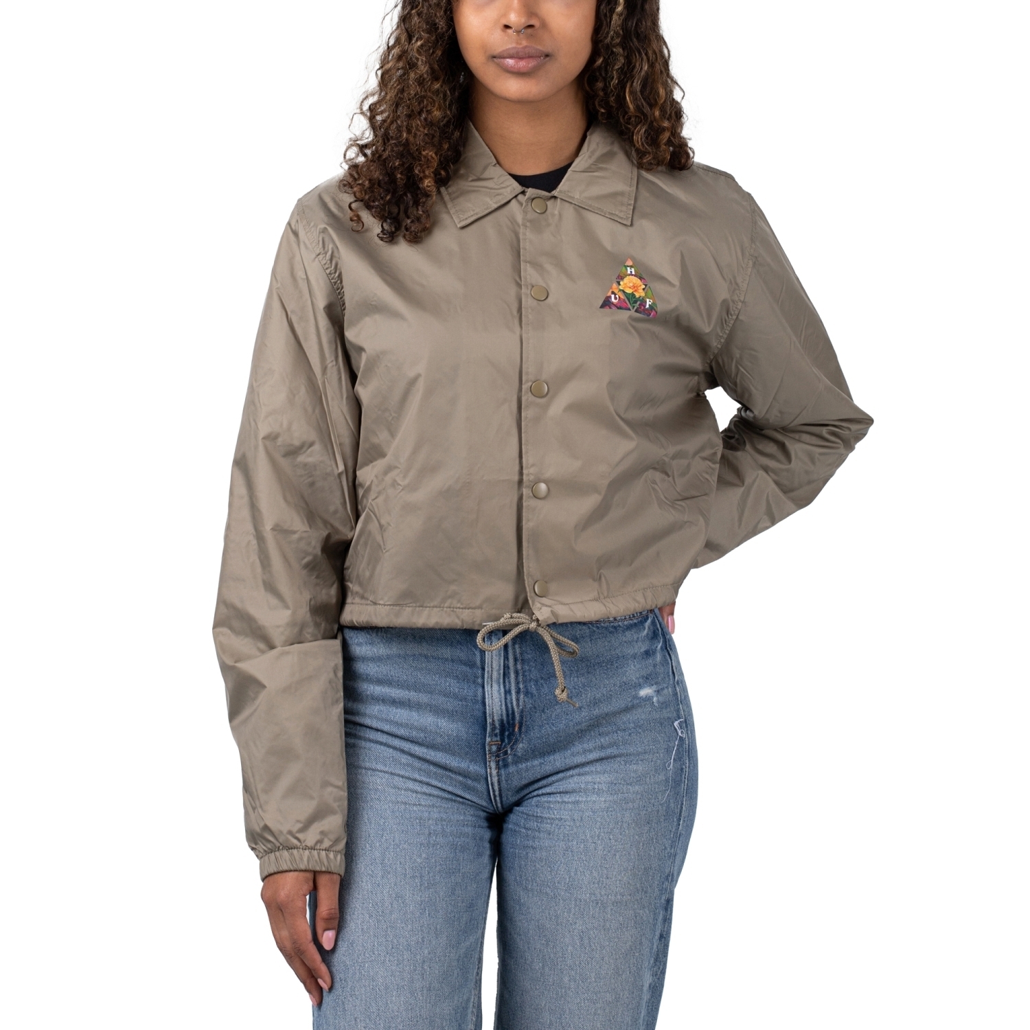 HUF New Dawn Triple Triangle Crop Jacket