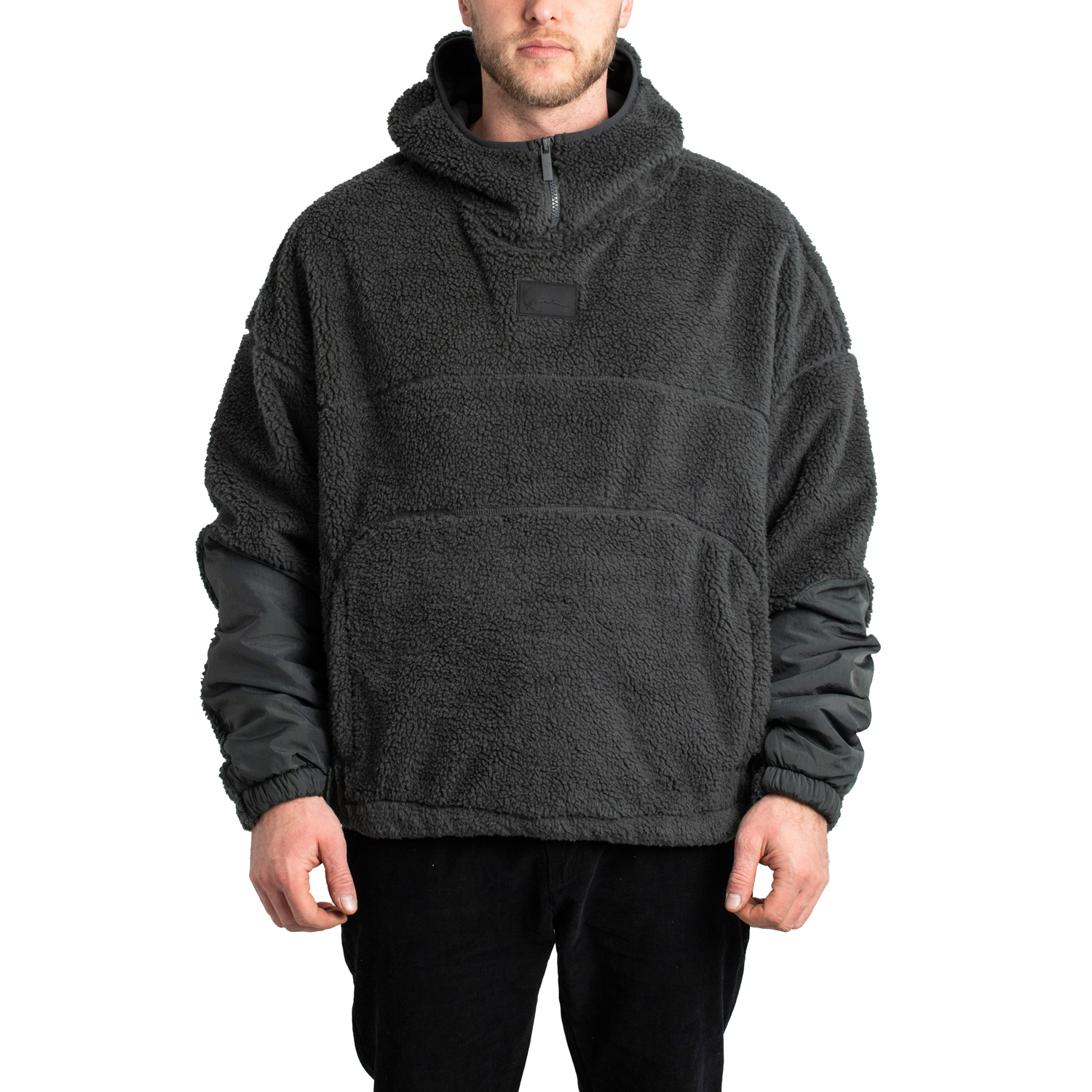 Karl Kani Metal Signature Teddy Hoodie