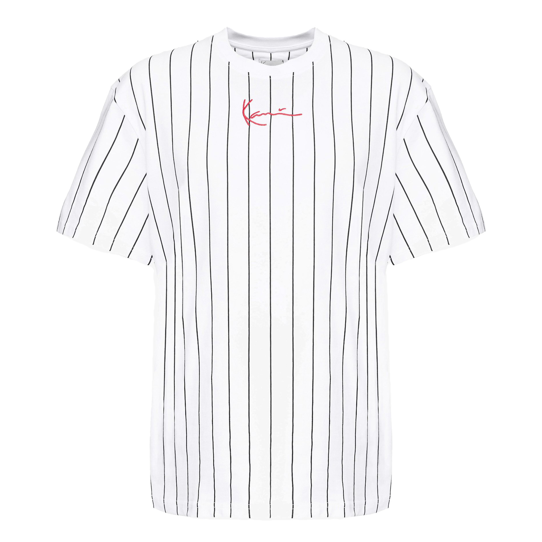 Karl Kani Small Signature Pinstripe Tee