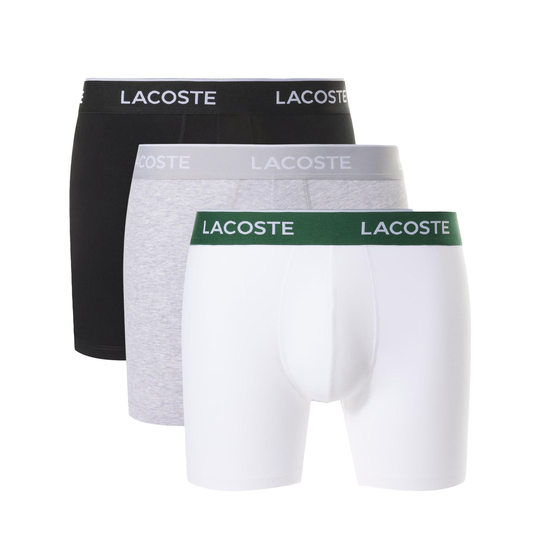 Lacoste 3er Boxershorts Long