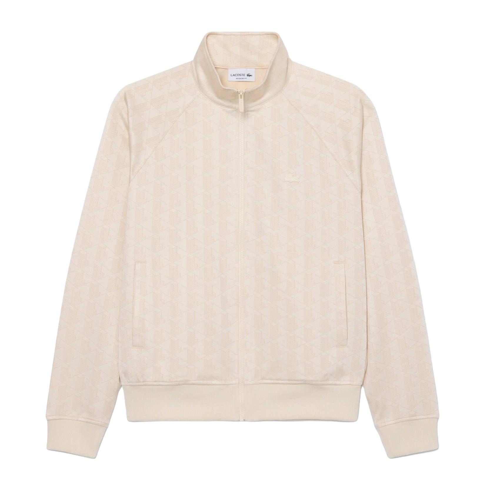 Lacoste Monogram Jacquard Zipped Jacket