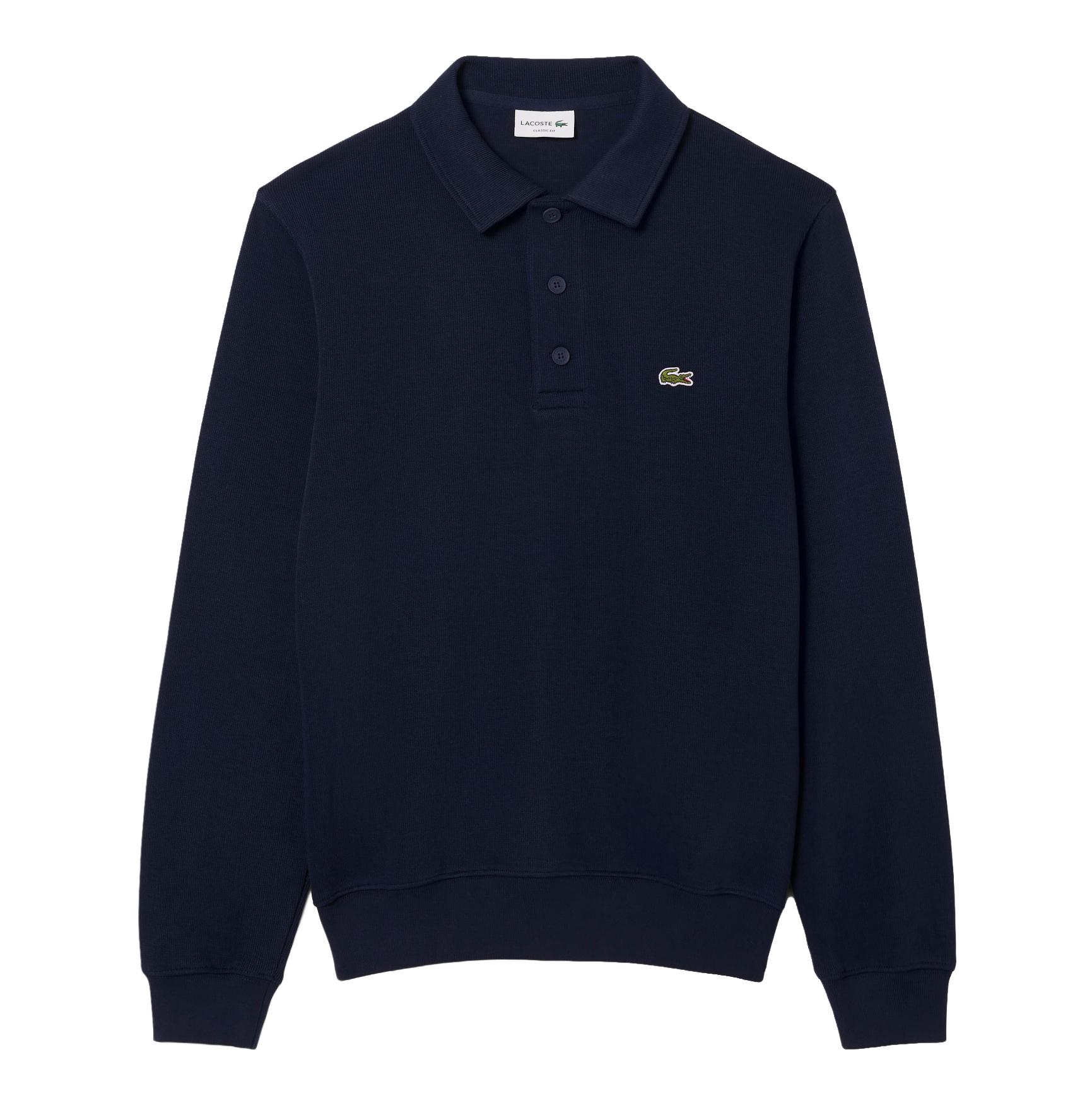 Lacoste Rippstrick Polo Sweatshirt
