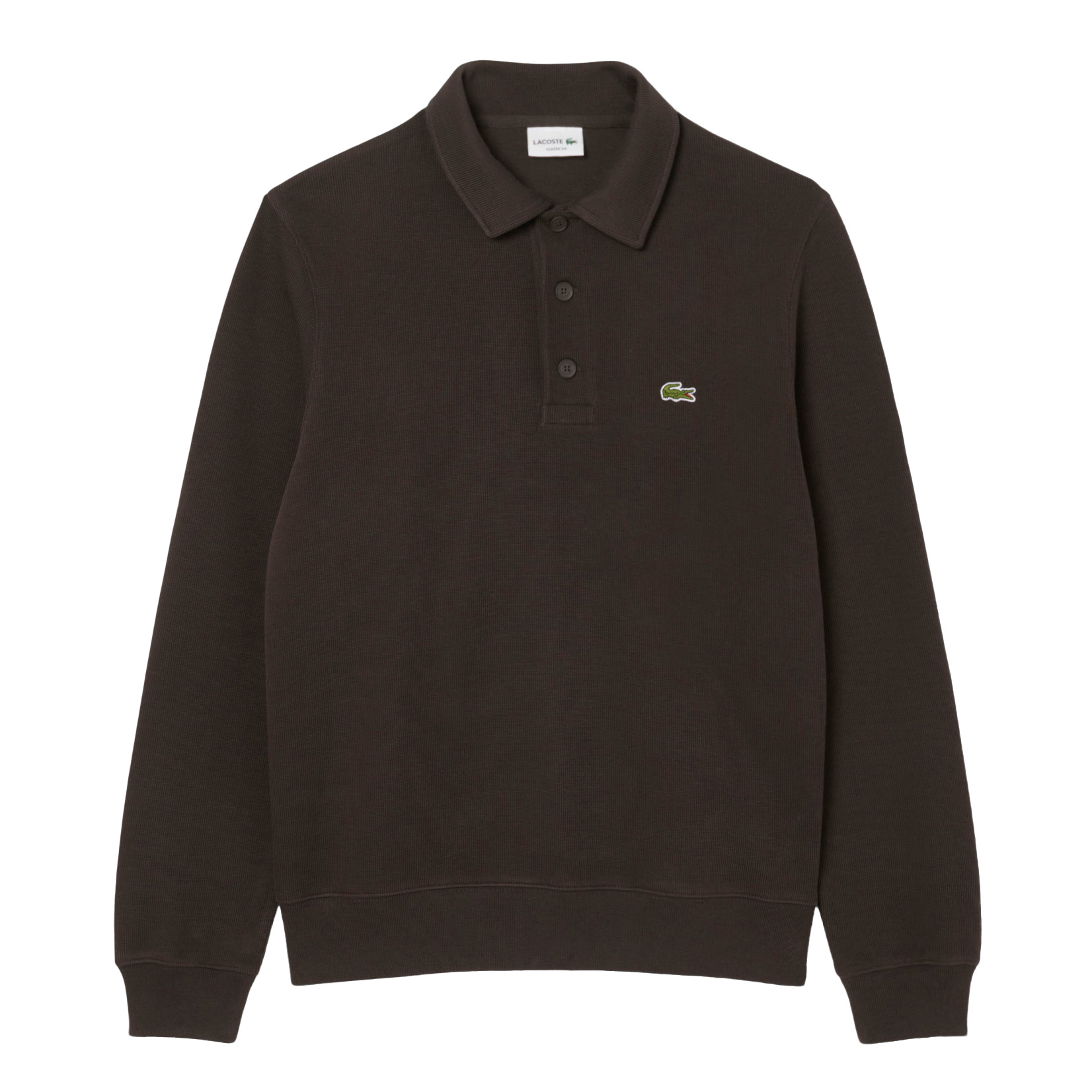 Lacoste Rippstrick Polo Sweatshirt