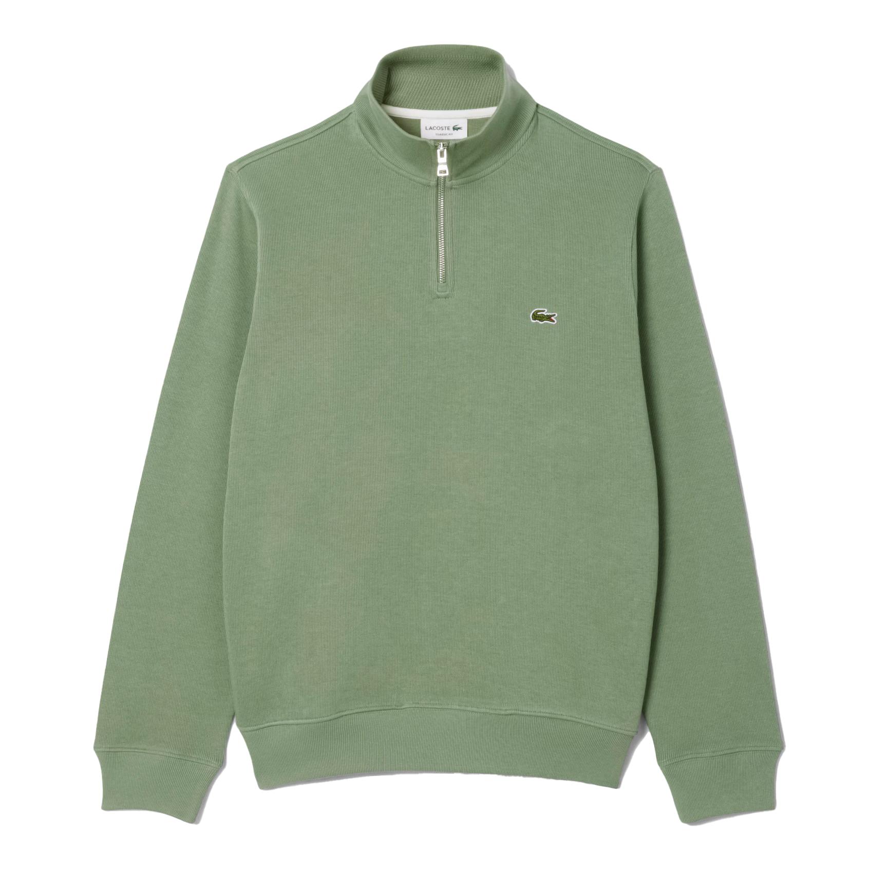 Lacoste Small Logo 1/4-Zip Sweater