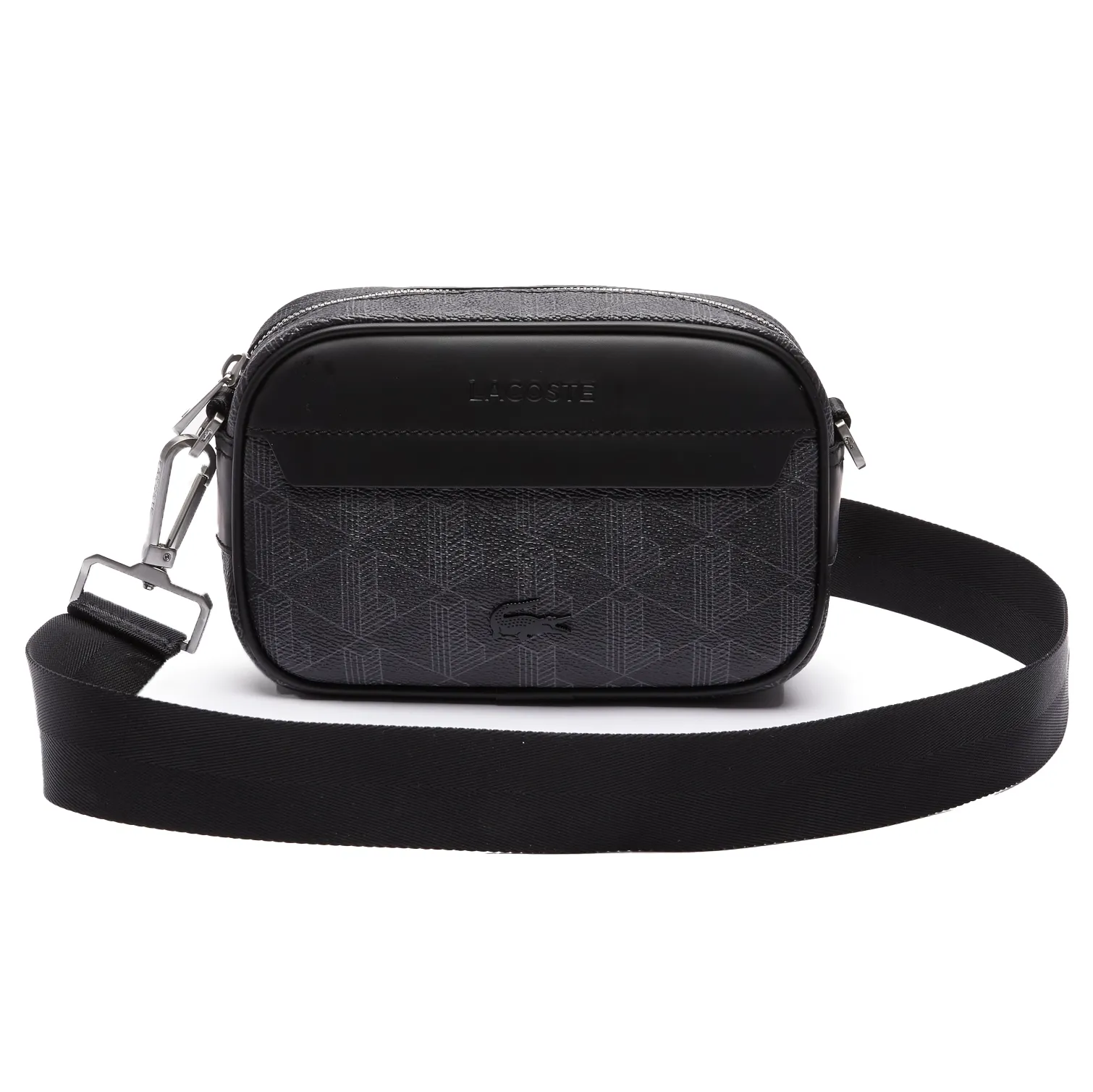 Lacoste The Blend Small Monogram Canvas Bag