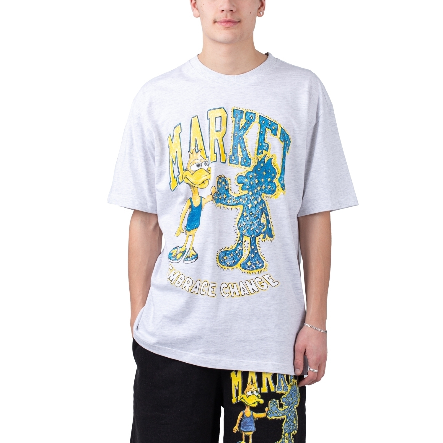 Market Dark and Light Duck Tee