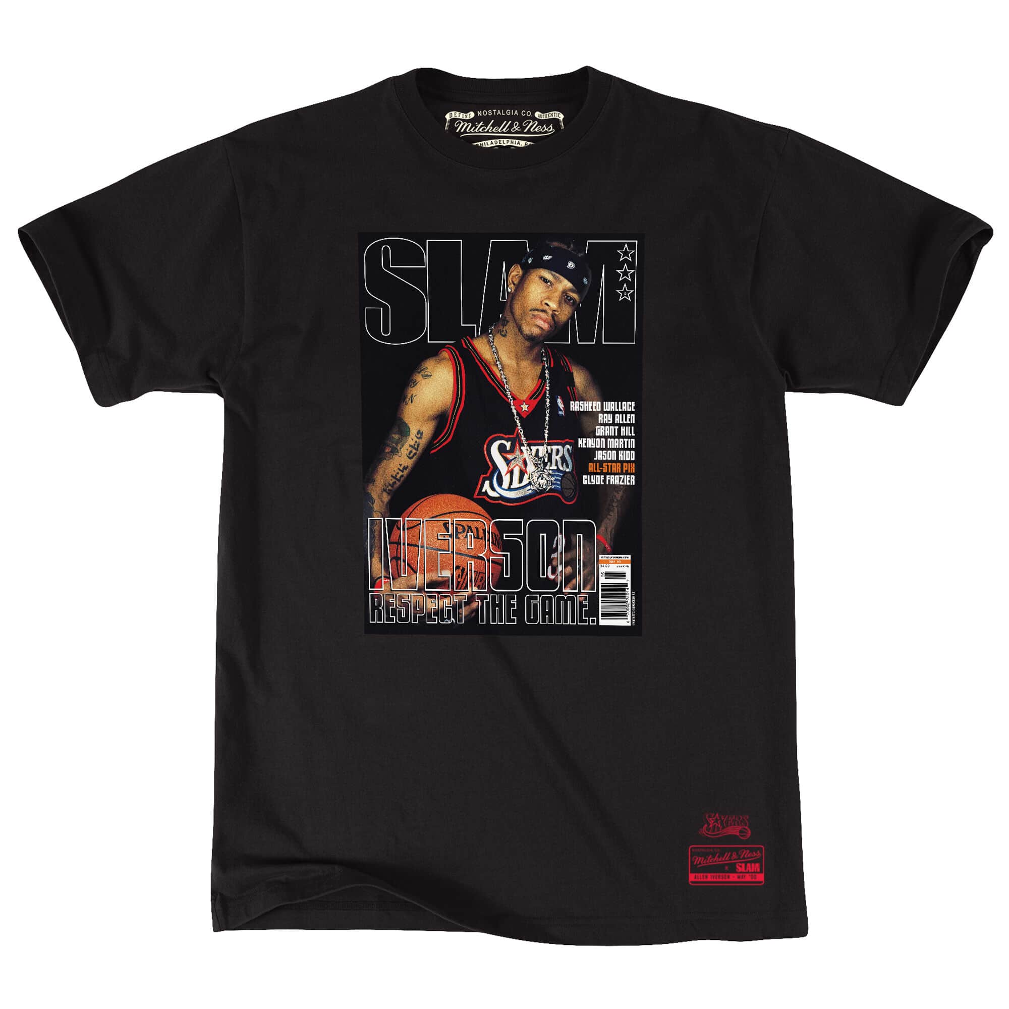 Mitchell & Ness NBA Slam Cover Tee