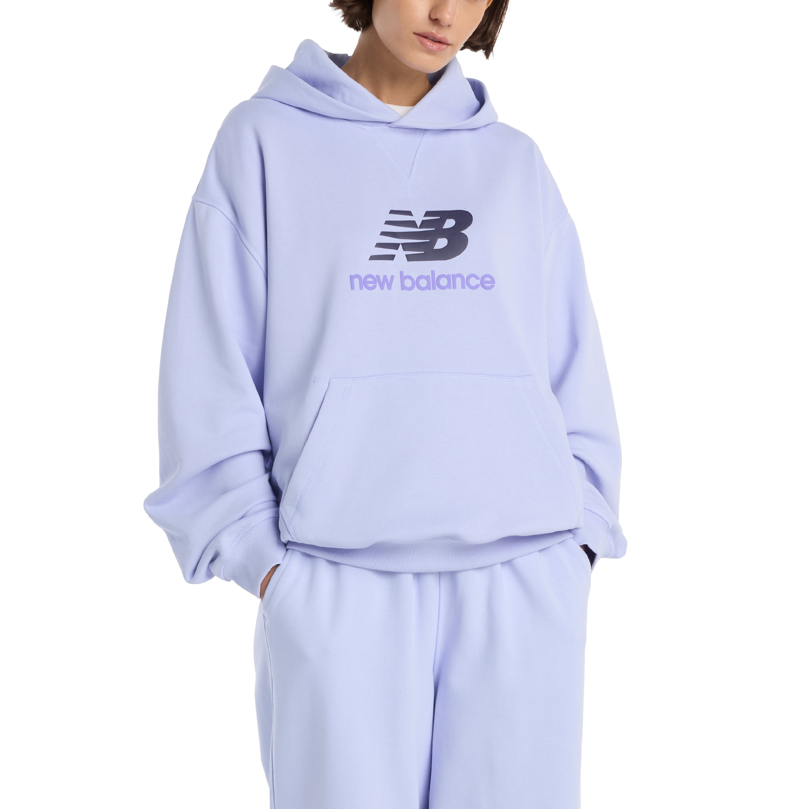 New Balance Athletics French Terry Logo Hoodie