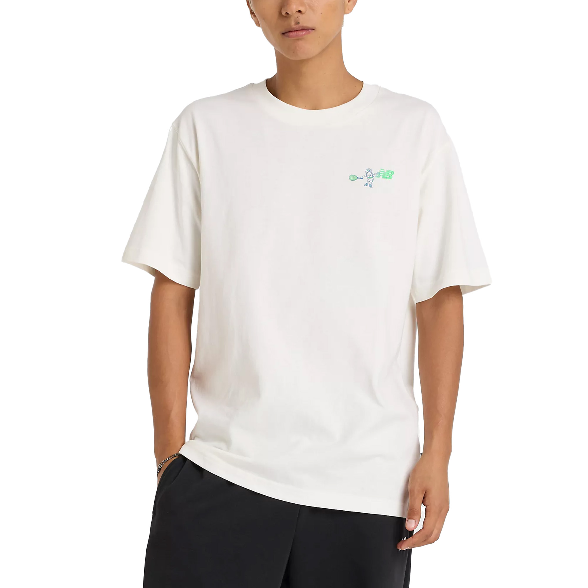 New Balance Athletics Tennis Cartoon Tee