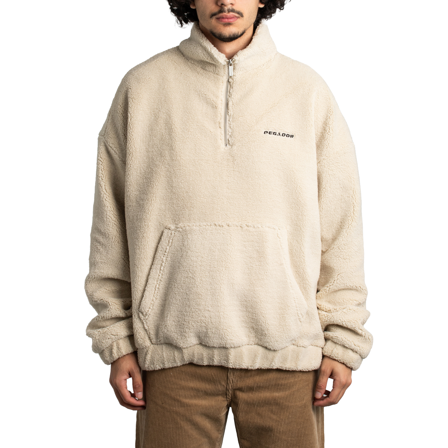 Pegador Puka Teddy Half Zip Sweater