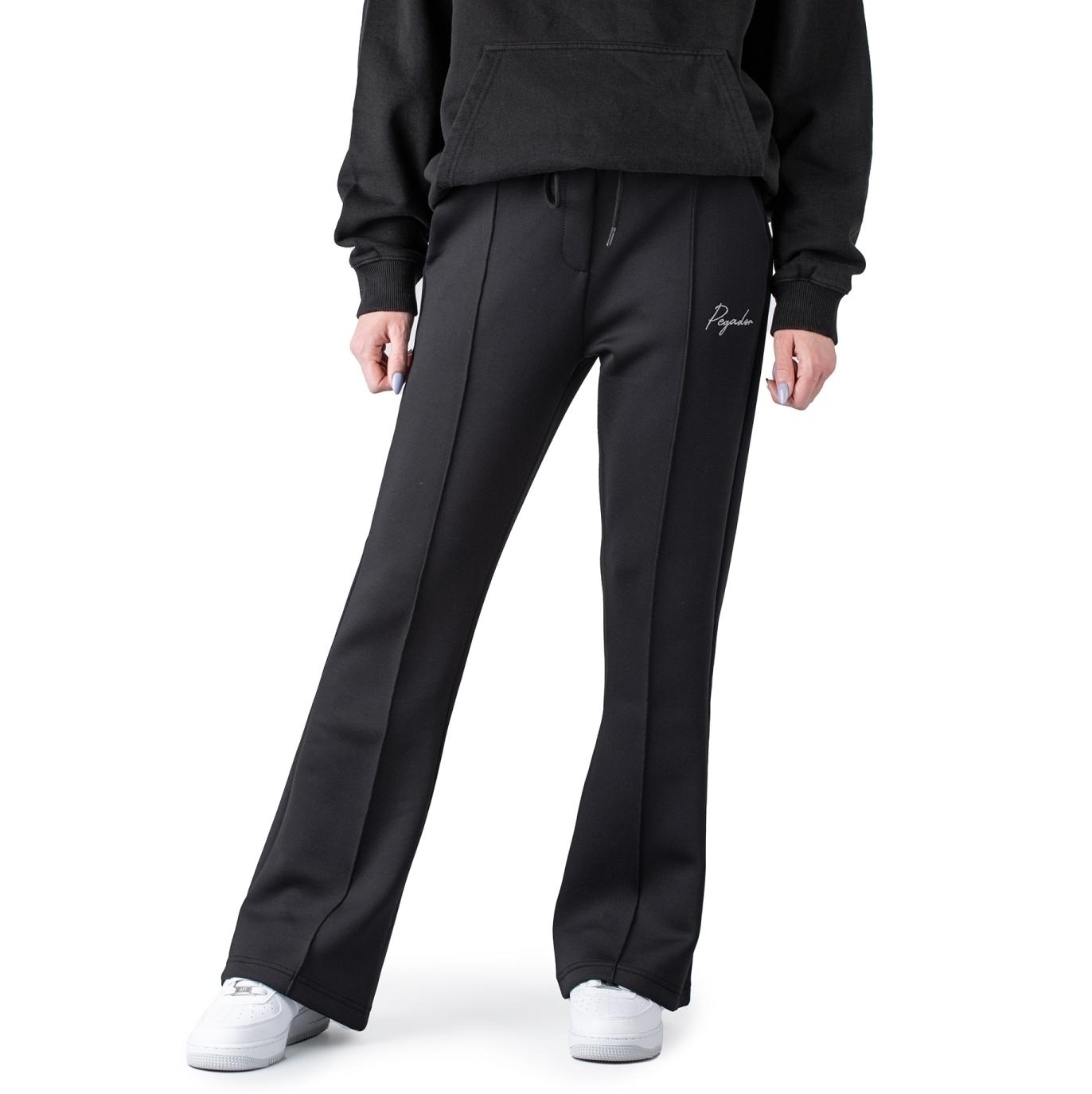 Pegador Valia Flared Track Pants Black