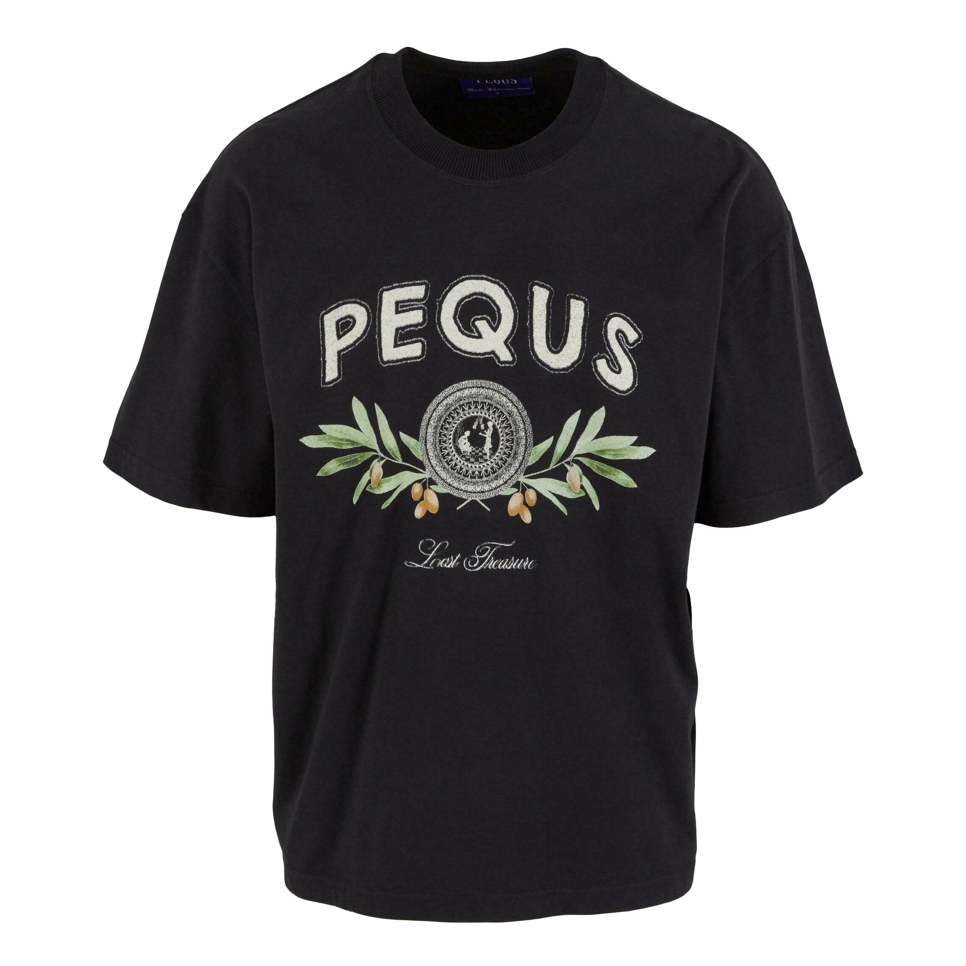 Pequs Olive Coin Relic Tee