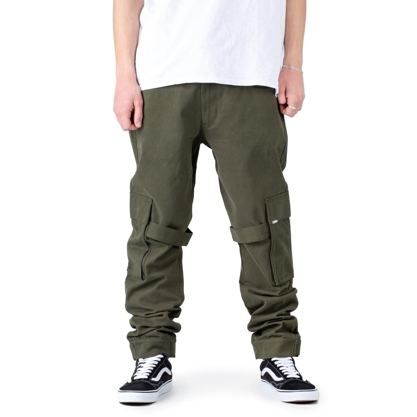 Pequs Sidepocket Cargo Straps Pant