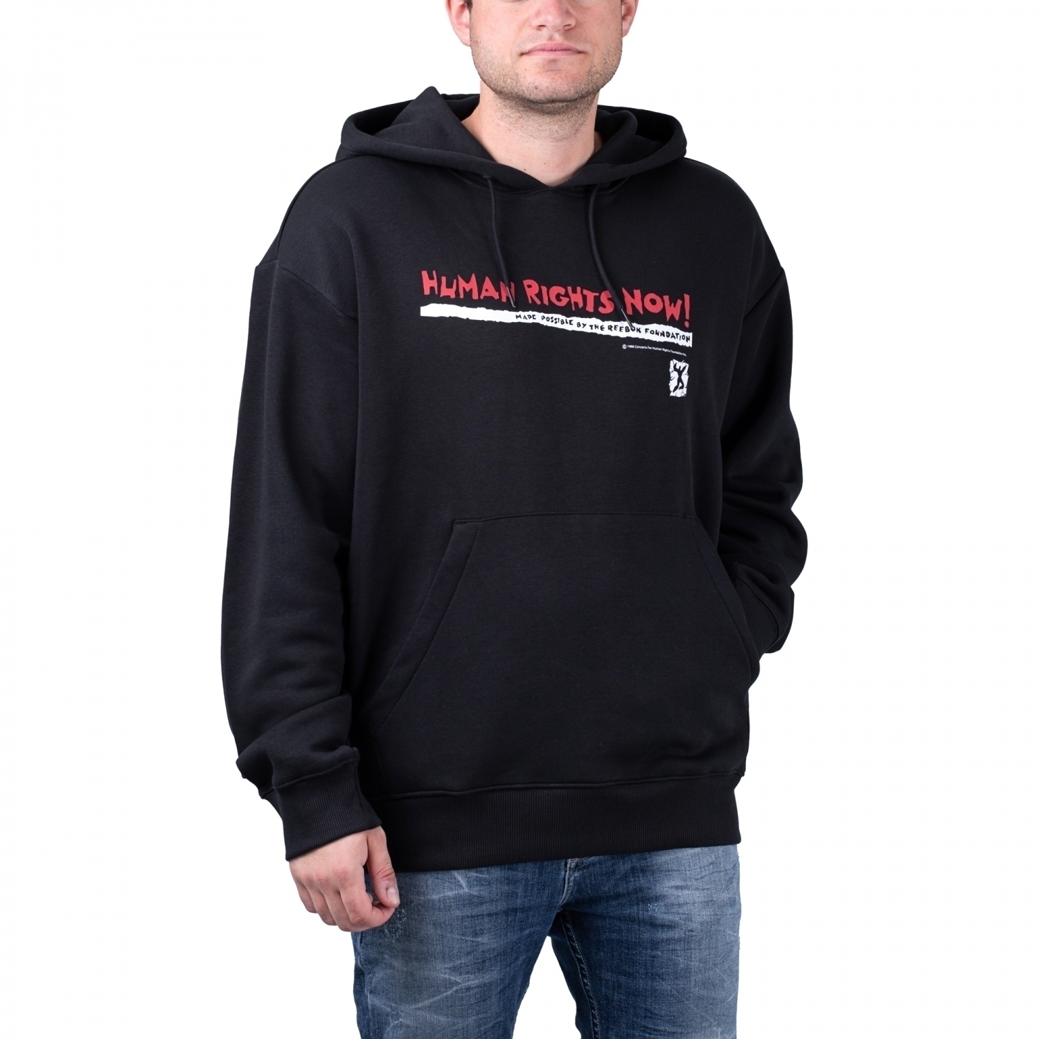 Reebok Over The Head Hoodie - Human Rights Now